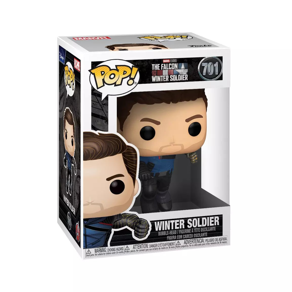 Funko POP! The Falcon and the Winter Soldier: Winter Soldier 5-in Vinyl Figure