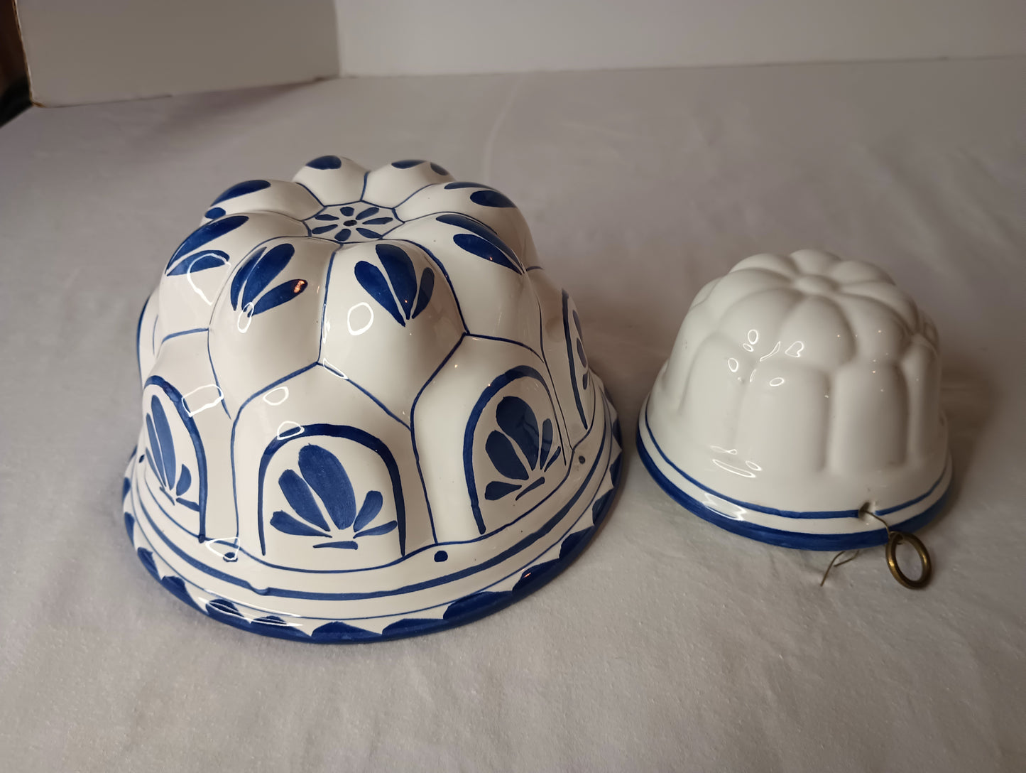 Vintage ABC Bassano Ceramiche Hand Painted Pottery Mold