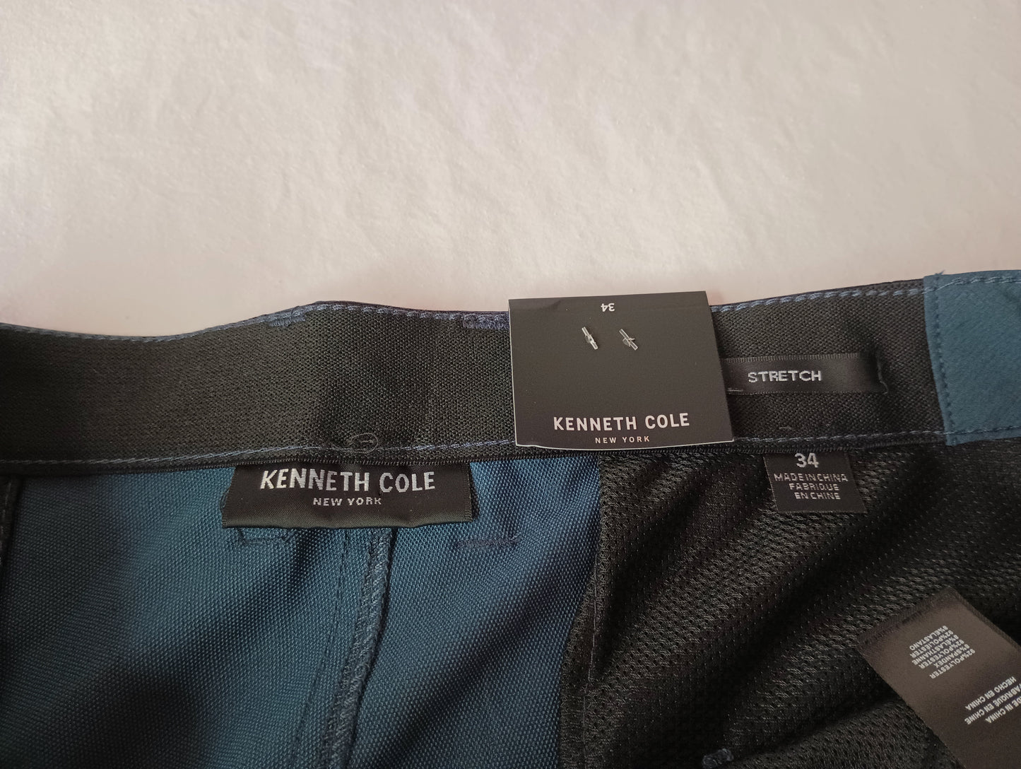 Blue Heather Kenneth Cole Tech Short Size 34