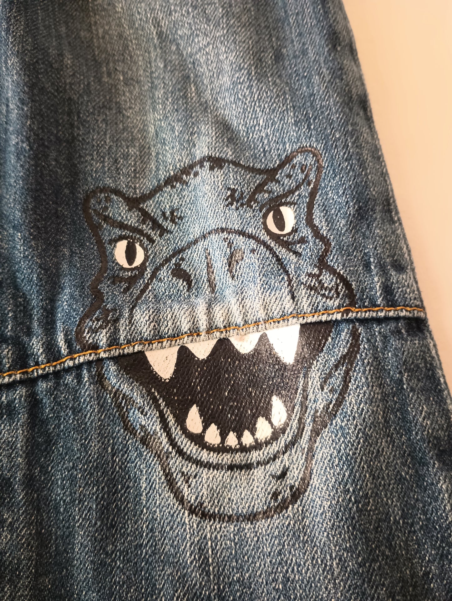 Toddler Pull-On Dinosaur Graphic Slim Jeans Size 4 Gap Jeans