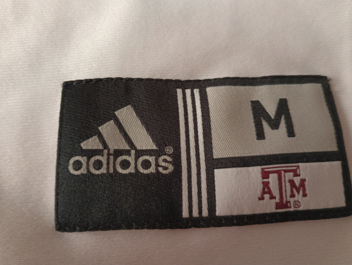 M Texas A&M Adidas Jersey Baseball #12 12th Man Foundation