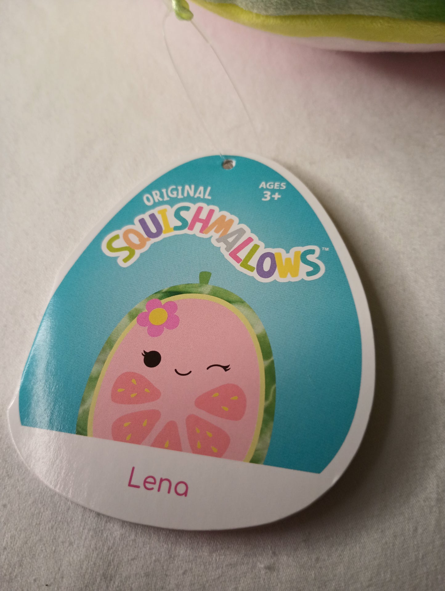 Squishmallows 7" Lena The Guava - 2021 Kelly Toy