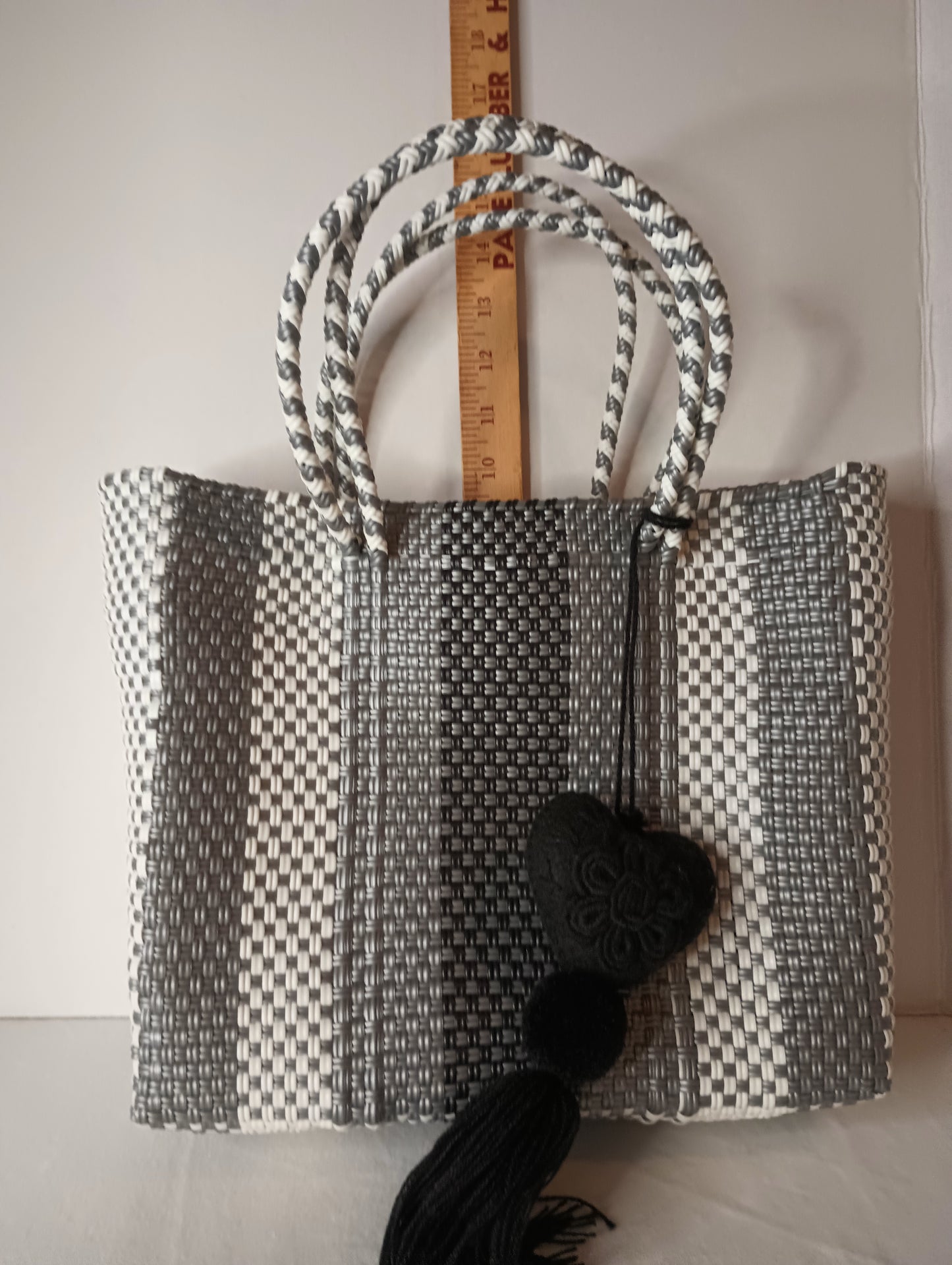 Plastic Hand woven recycled  bag