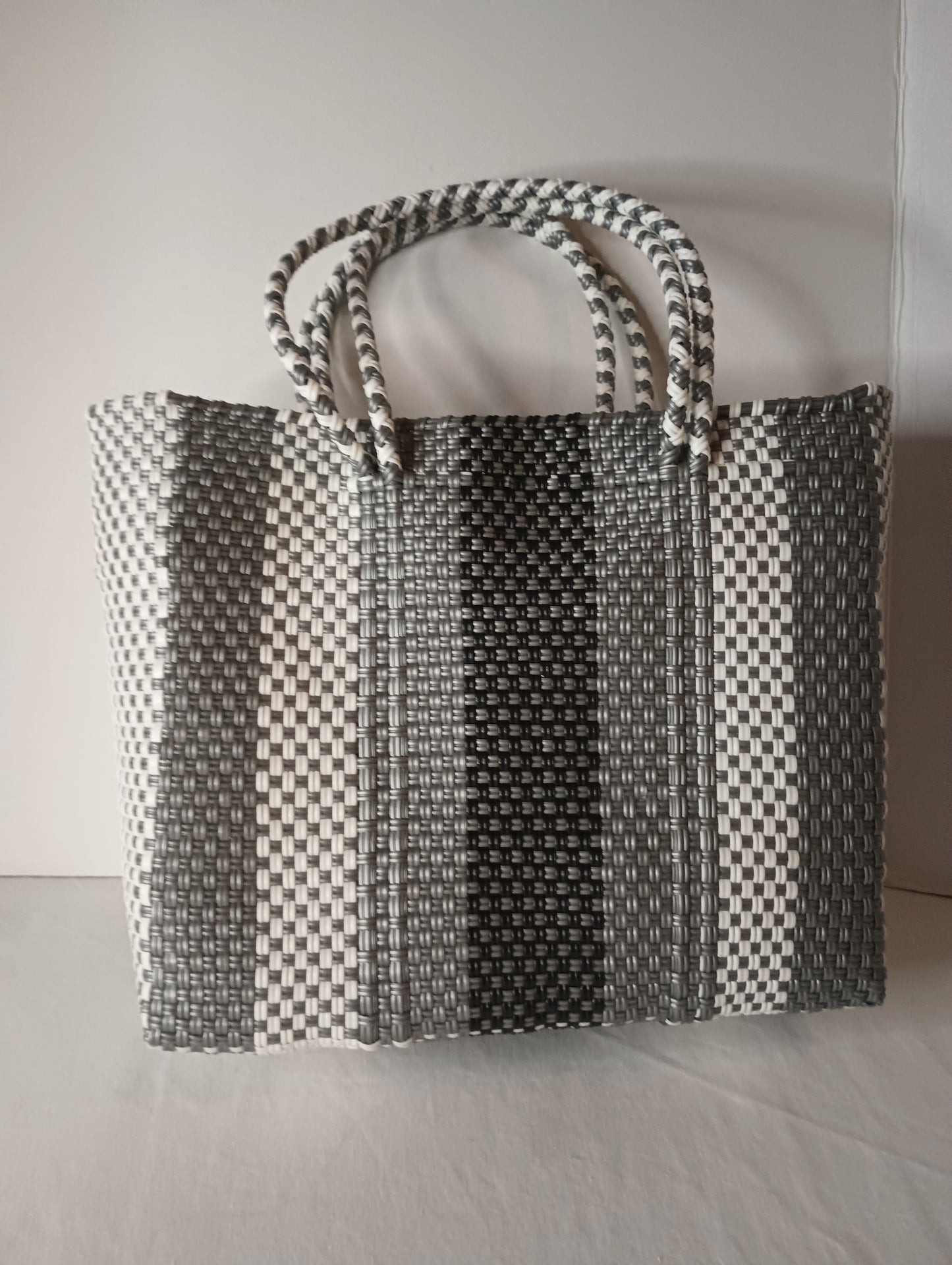 Plastic Hand woven recycled  bag