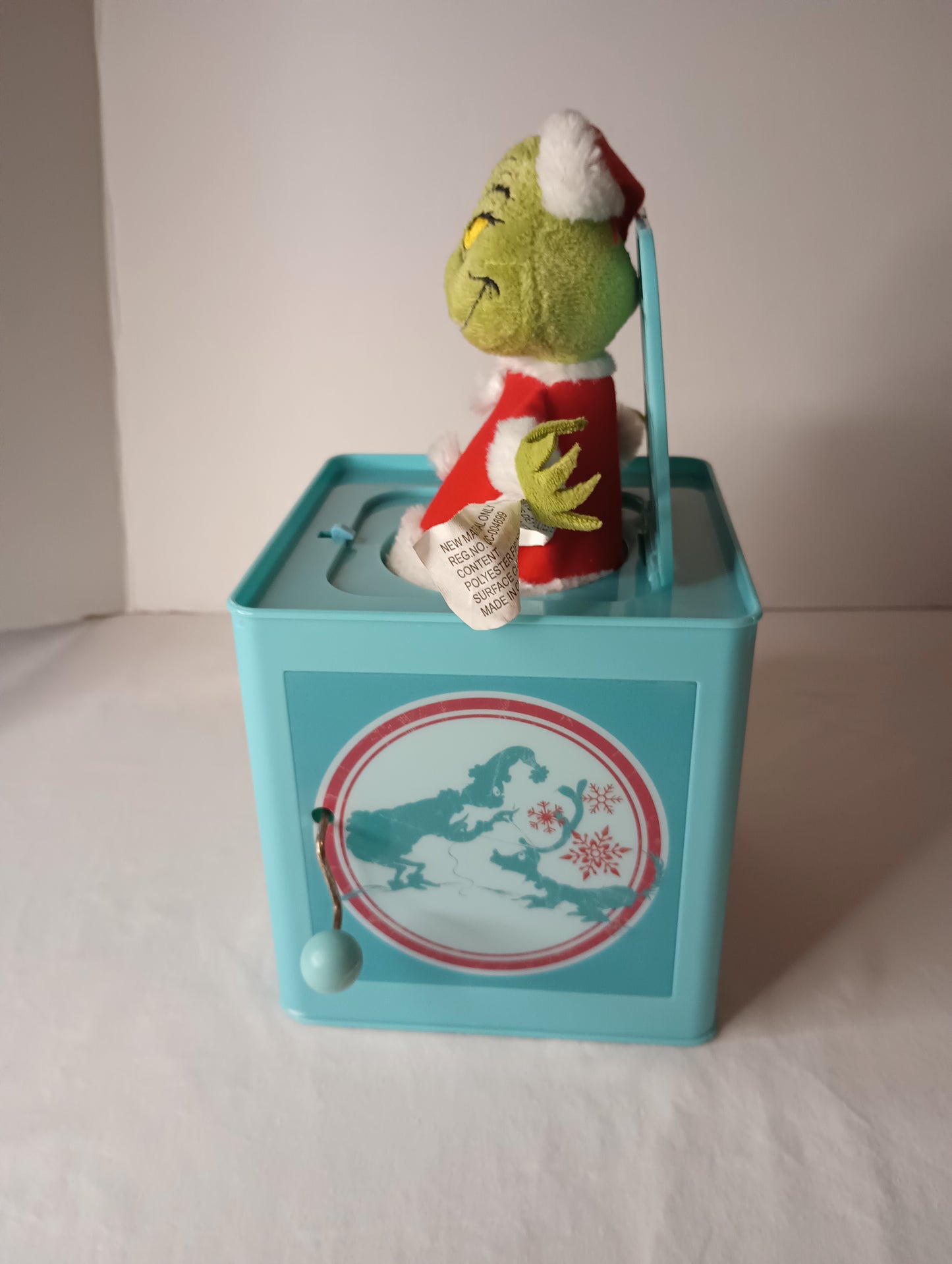 Disney 10.24-in Decoration The Grinch Jack In The Box Christmas Decor