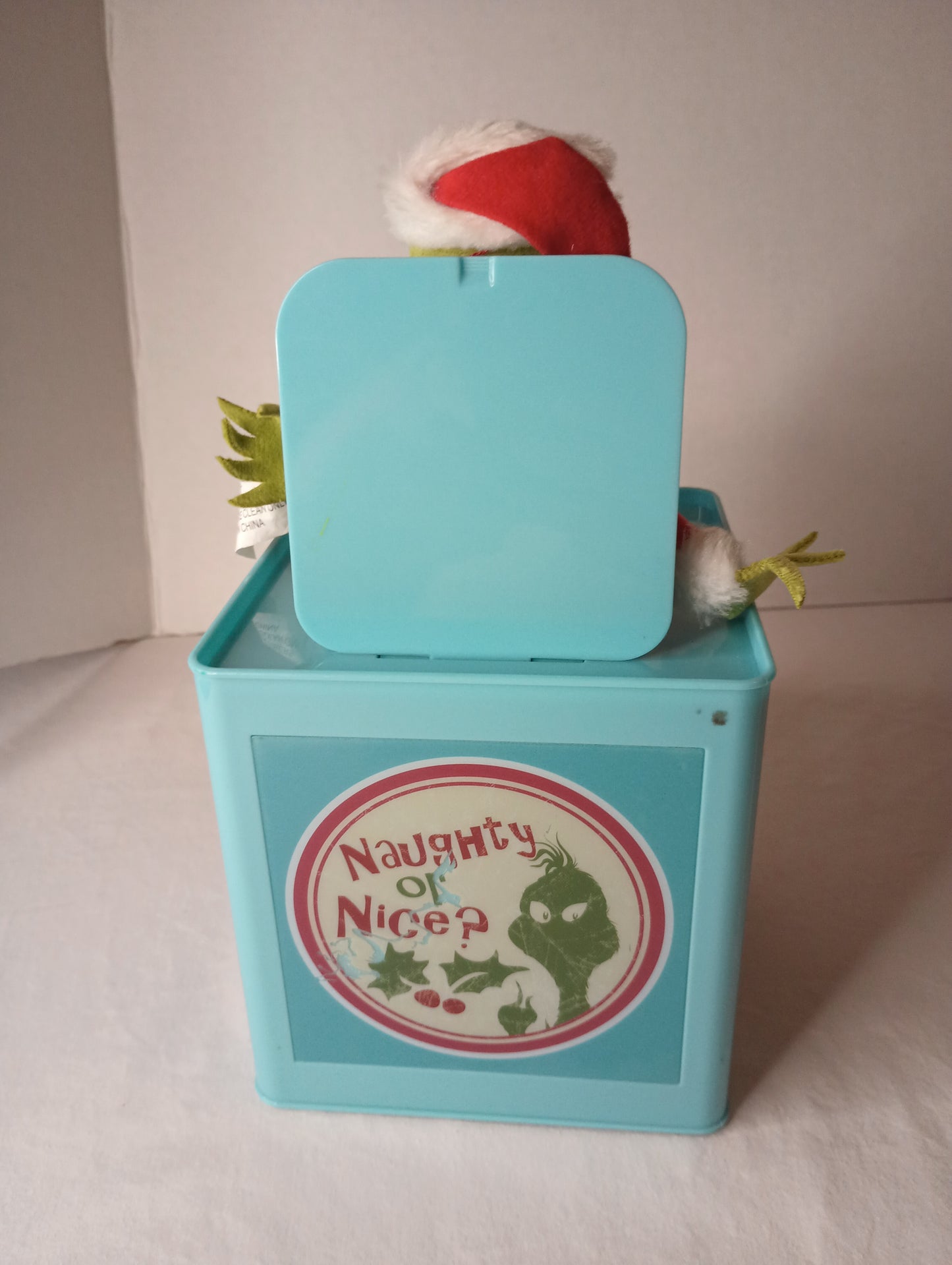 Disney 10.24-in Decoration The Grinch Jack In The Box Christmas Decor