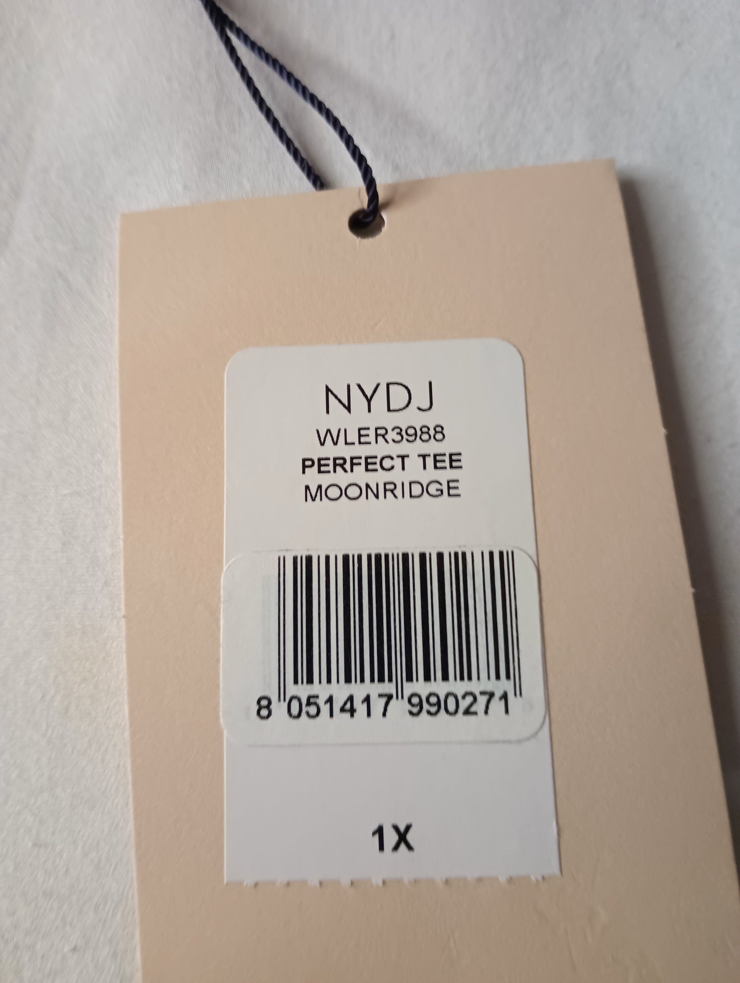 NYDJ Perfect Tee Moonridge 1X Blouse