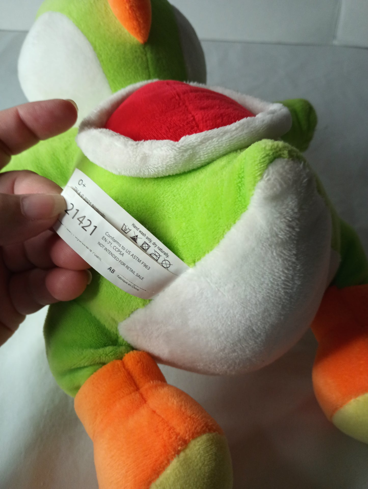 Super Mario Yoshi Plush - 2021 Nintendo