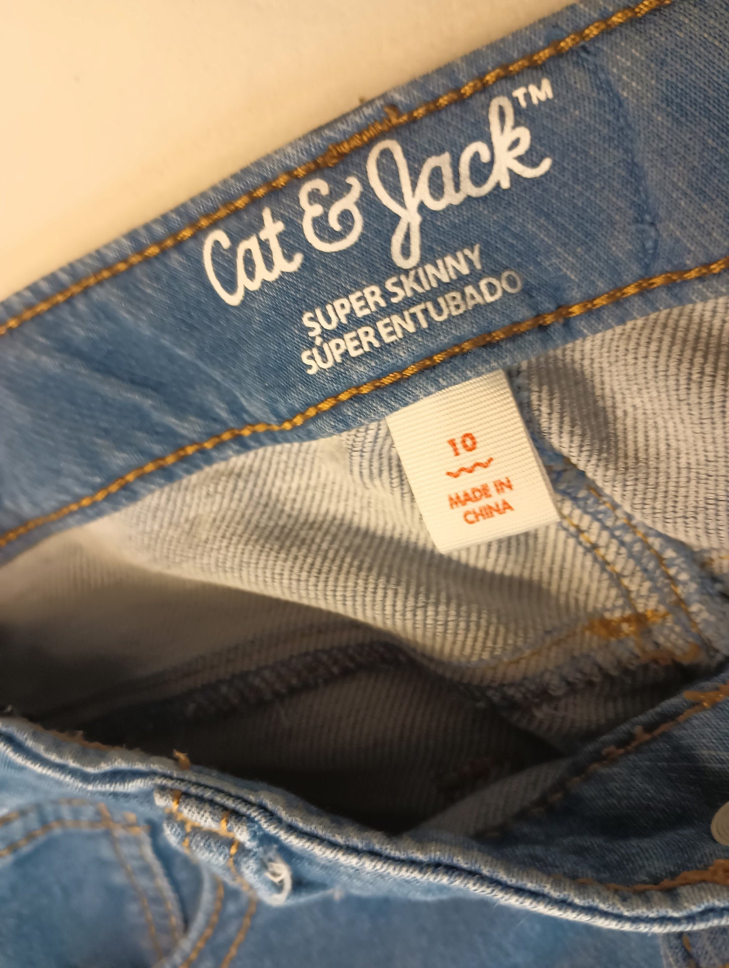 Girls CAT & JACK Super Skinny 10 Jeans