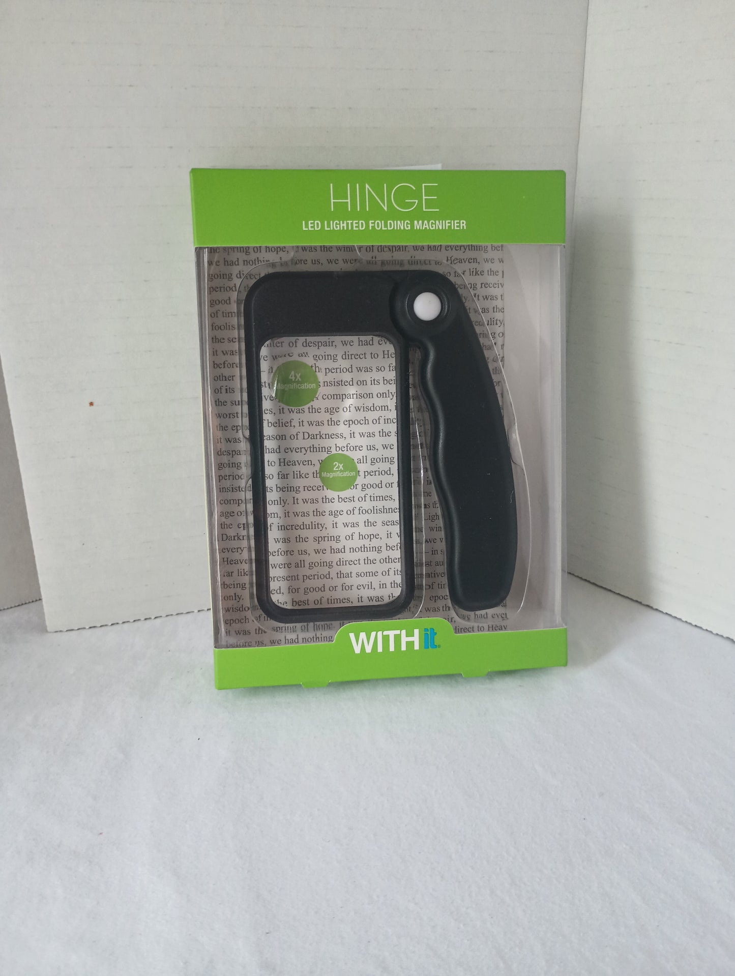 HINGE LED lighted folding Magnifier