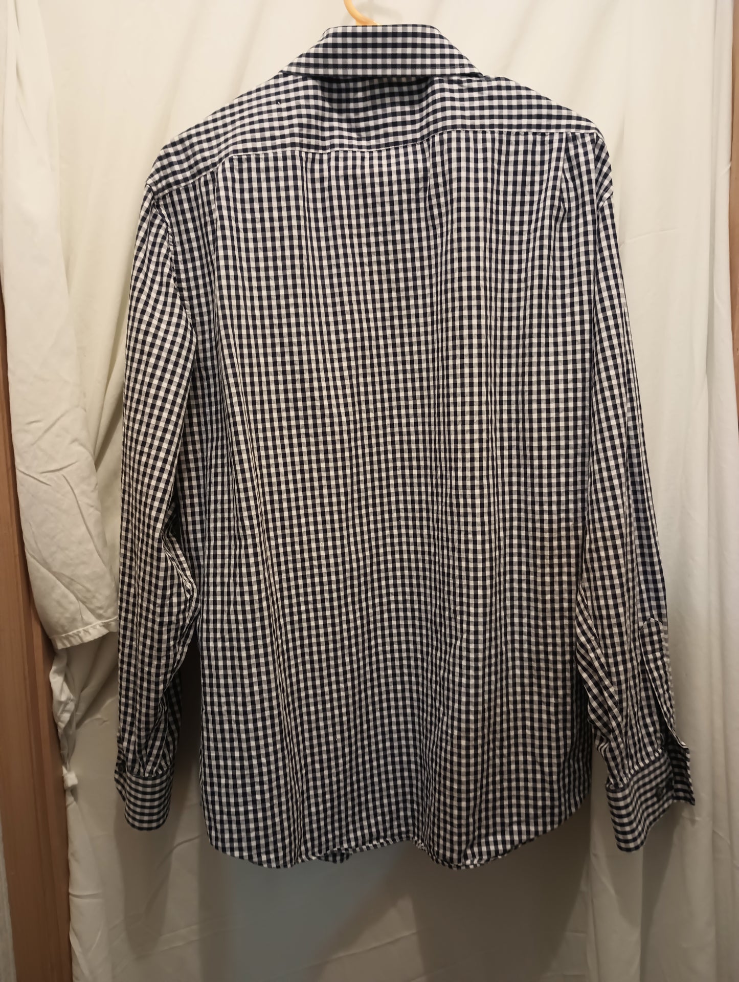 GEORGE XL/XG 46-48 Button Down Plaid Long Sleeve Mens shirt