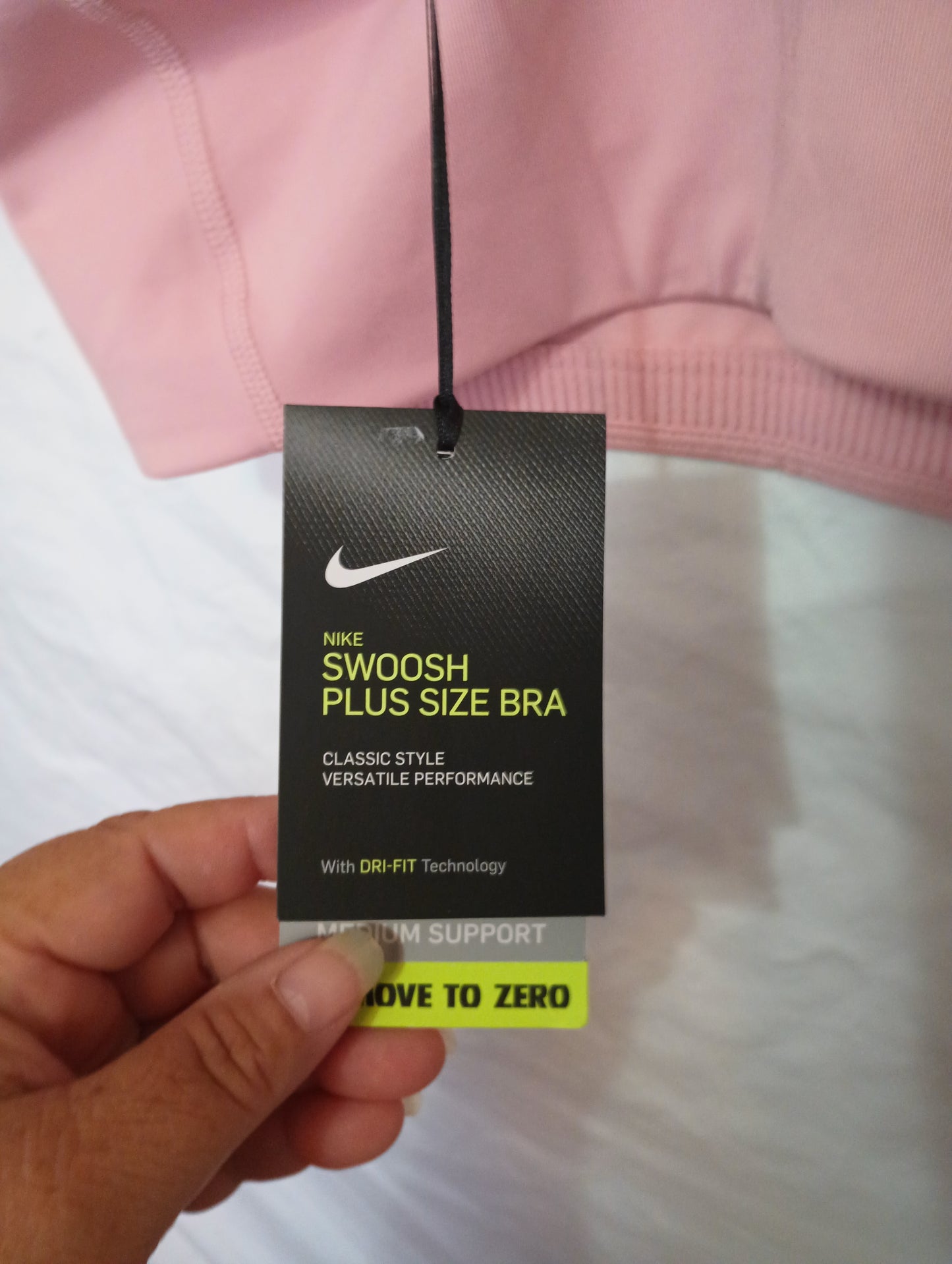 NIKE Swoosh Women's  Plus Size Bra 1X Medium Support