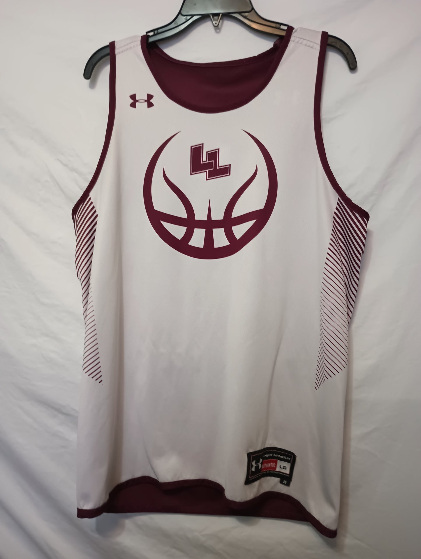 L LL Under Armour Reversible Jersey #20 Basketball