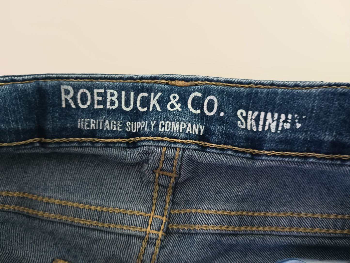 ROEBUCK & CO Heritage Supply Co Skinny Girl Jeans Size 10