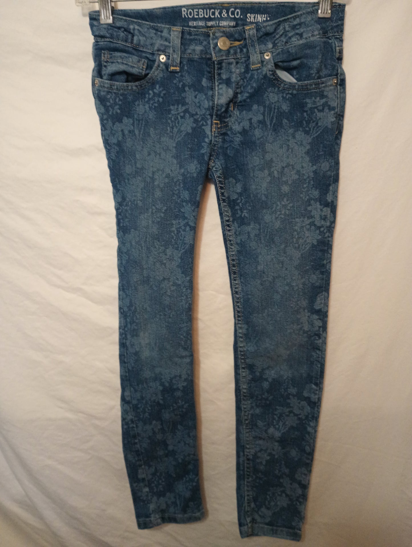 ROEBUCK & CO Heritage Supply Co Skinny Girl Jeans Size 10