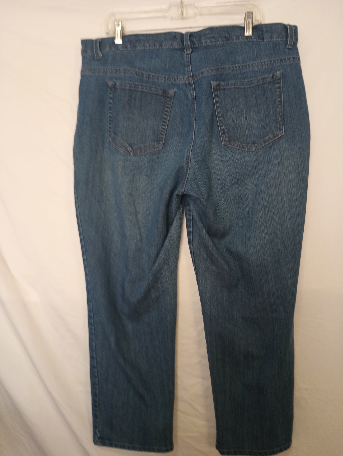 GLORIA VANDERBILT Amanda Women's Jeans Size 16W Short Blue