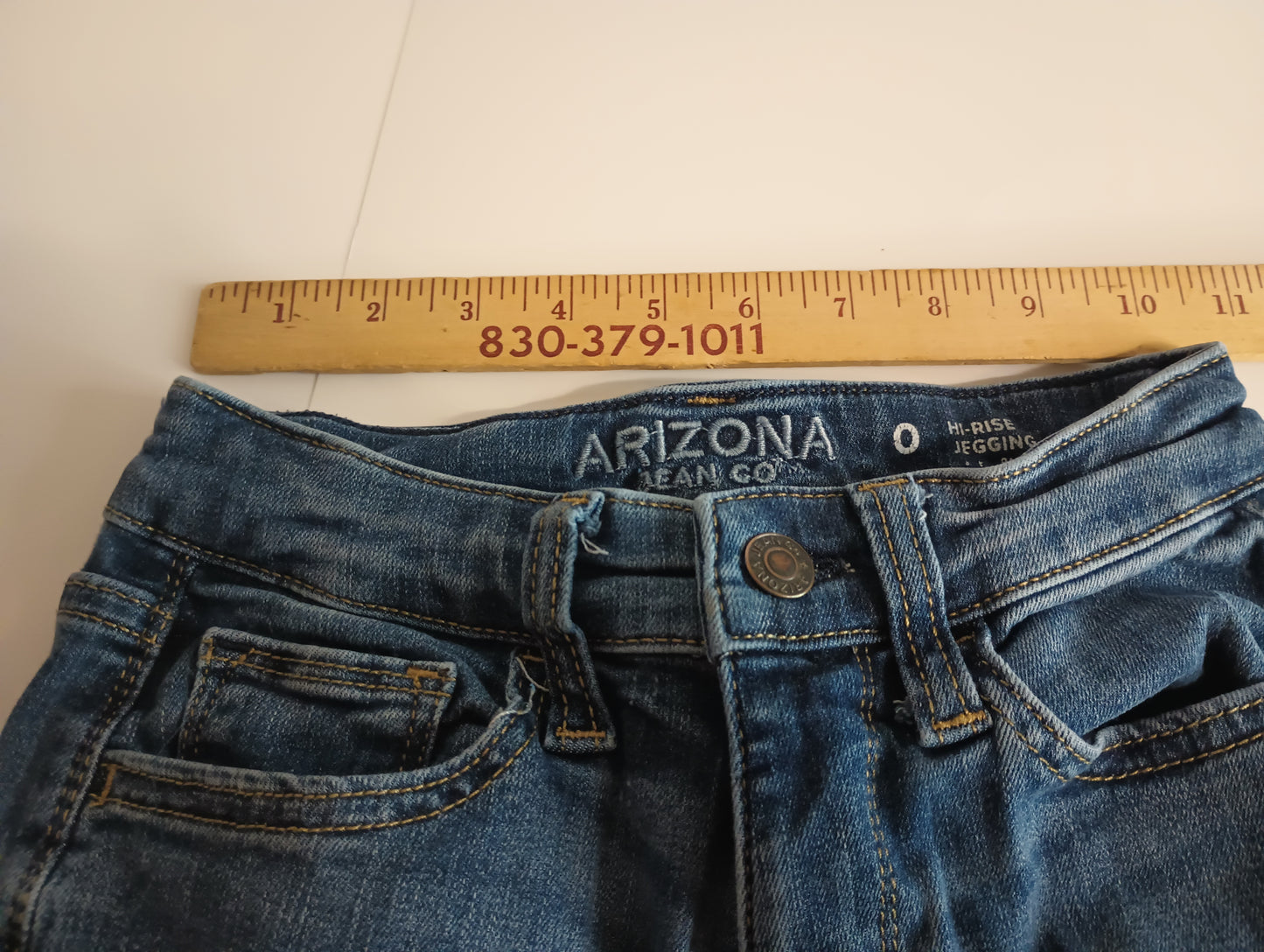 ARIZONA JEAN CO Hi Rise Jegging Size 0