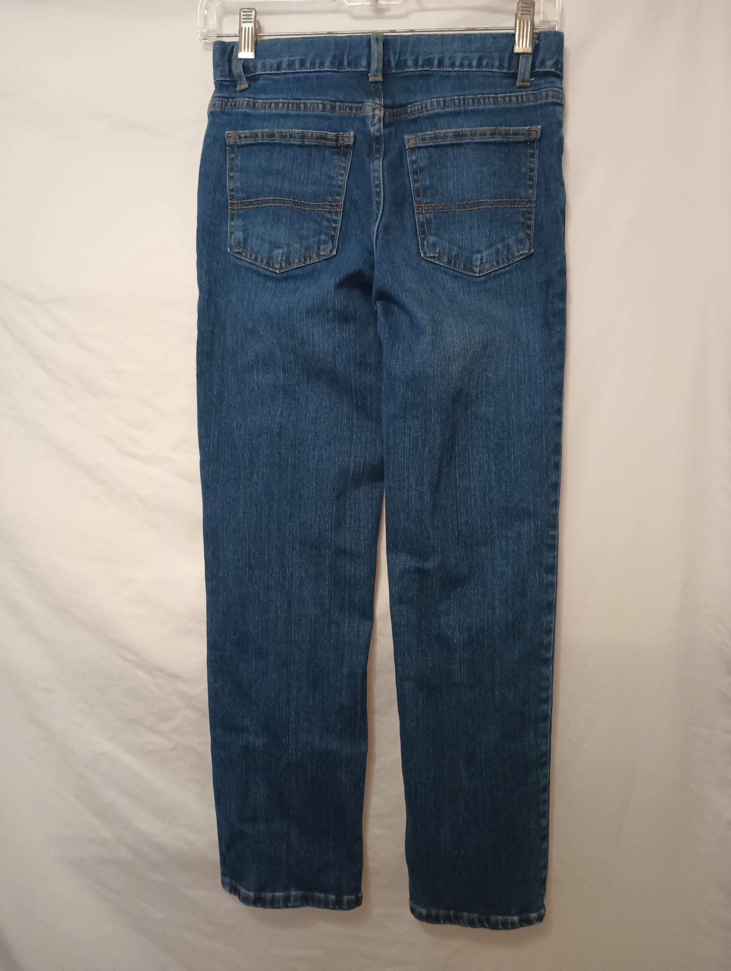 WONDER NATION Relaxed Jeans Girls Size 12 Indigo Wash