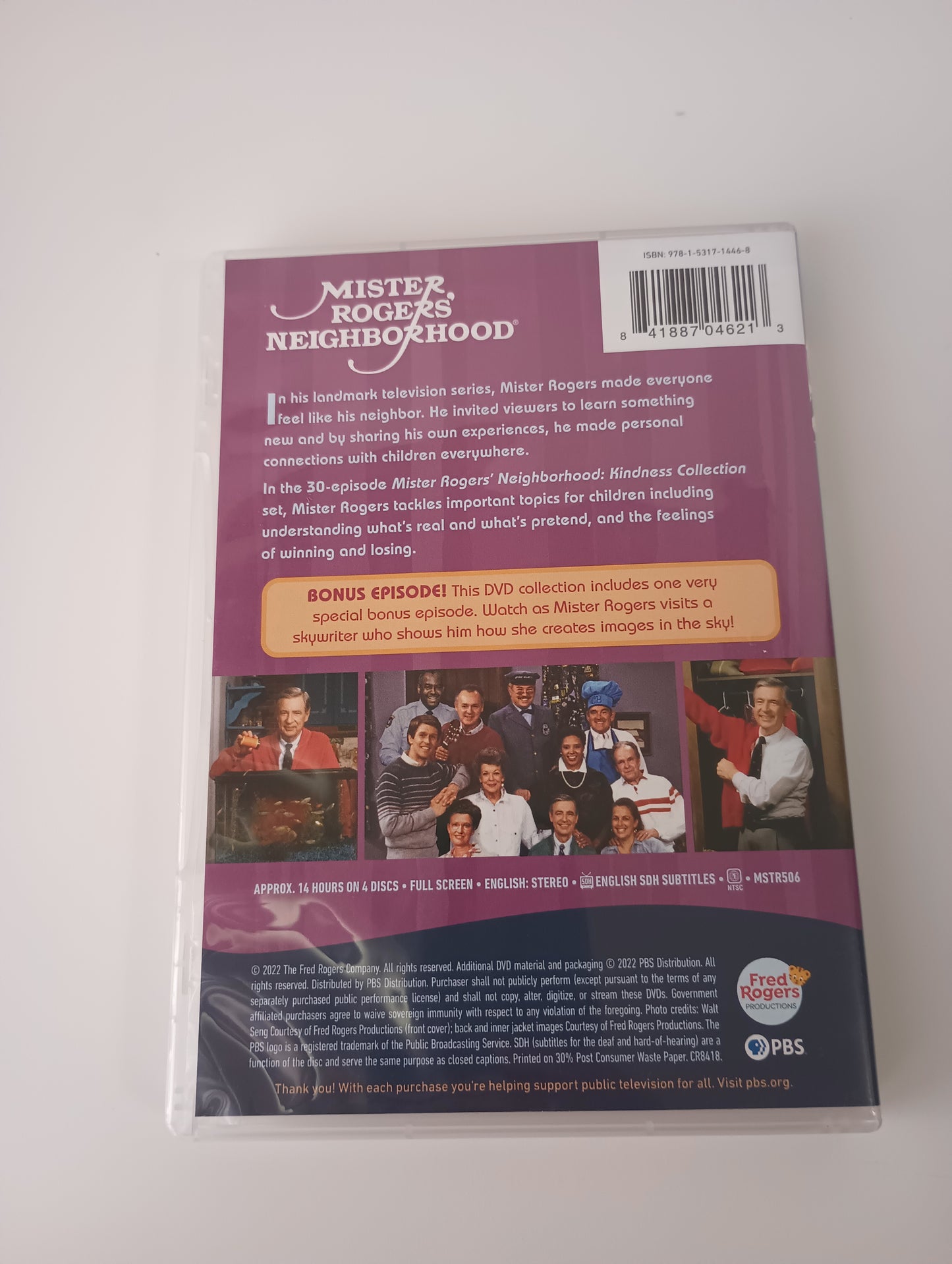 Mister Roger's Neighborhood Kindness Collection 30 Classic Episodes DVD