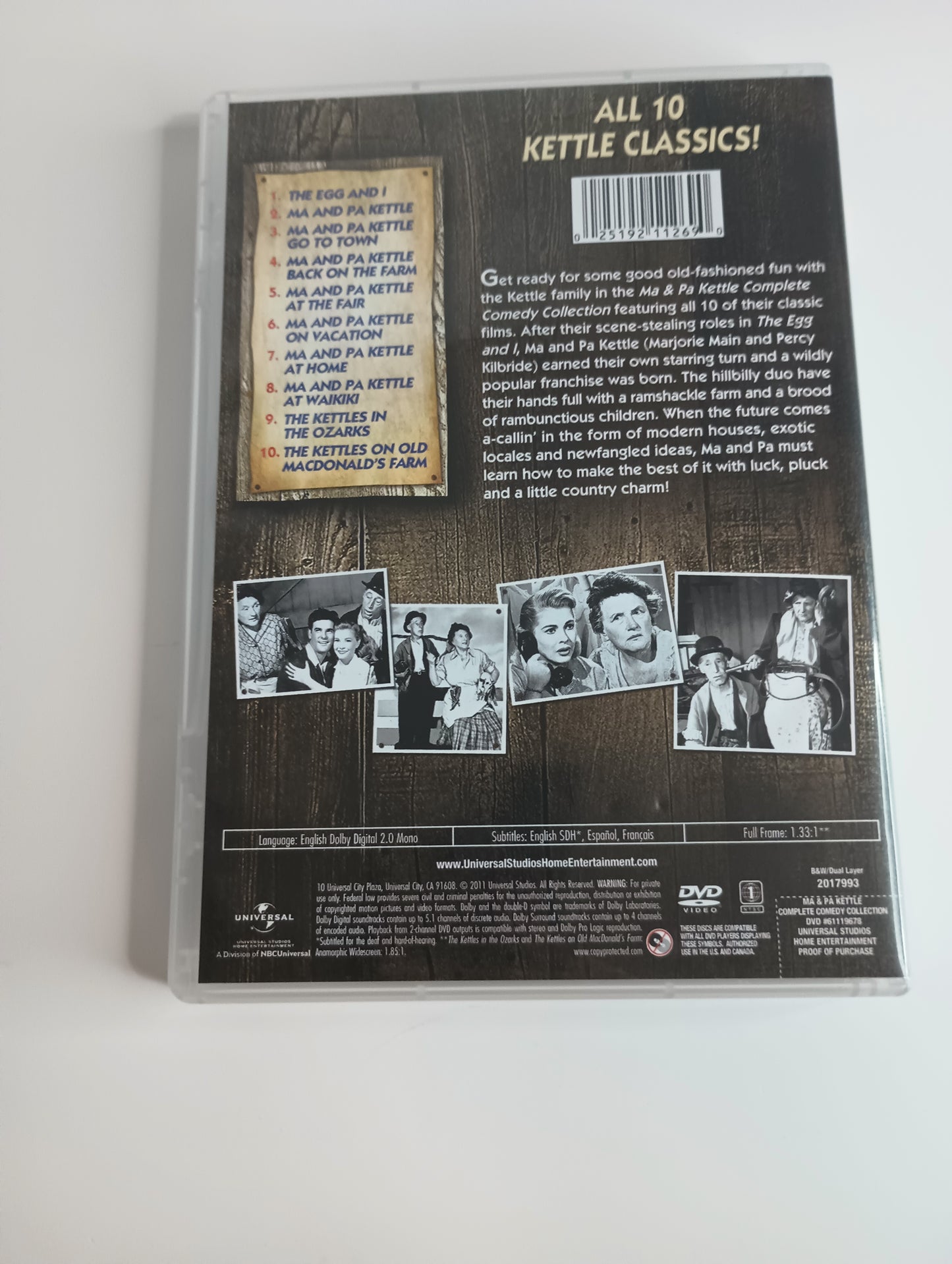 Ma & Pa Kettle Complete Comedy Collection Includes all 10 Classic Films DVD