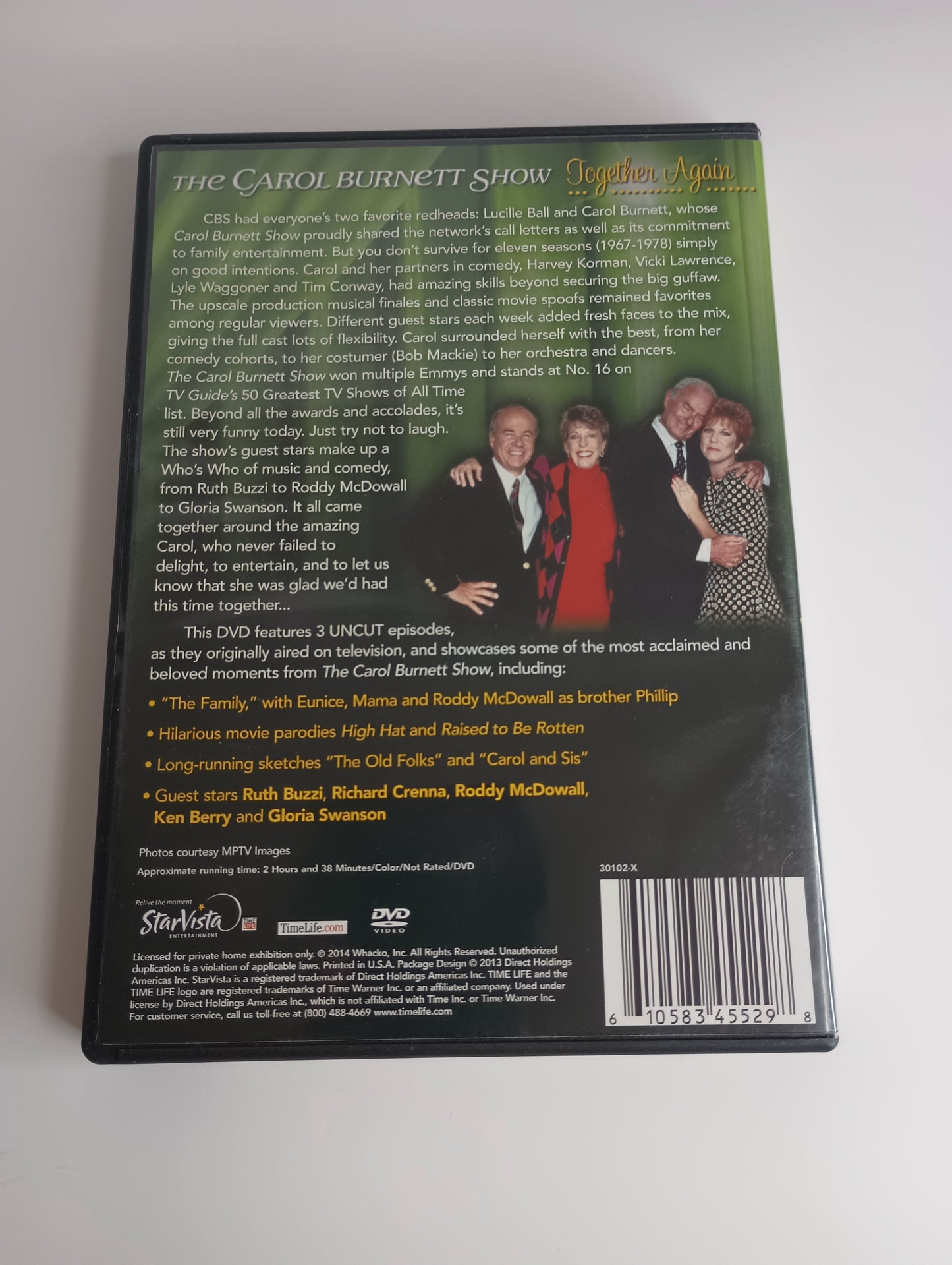 The Carol Burnett Show Together Again DVD