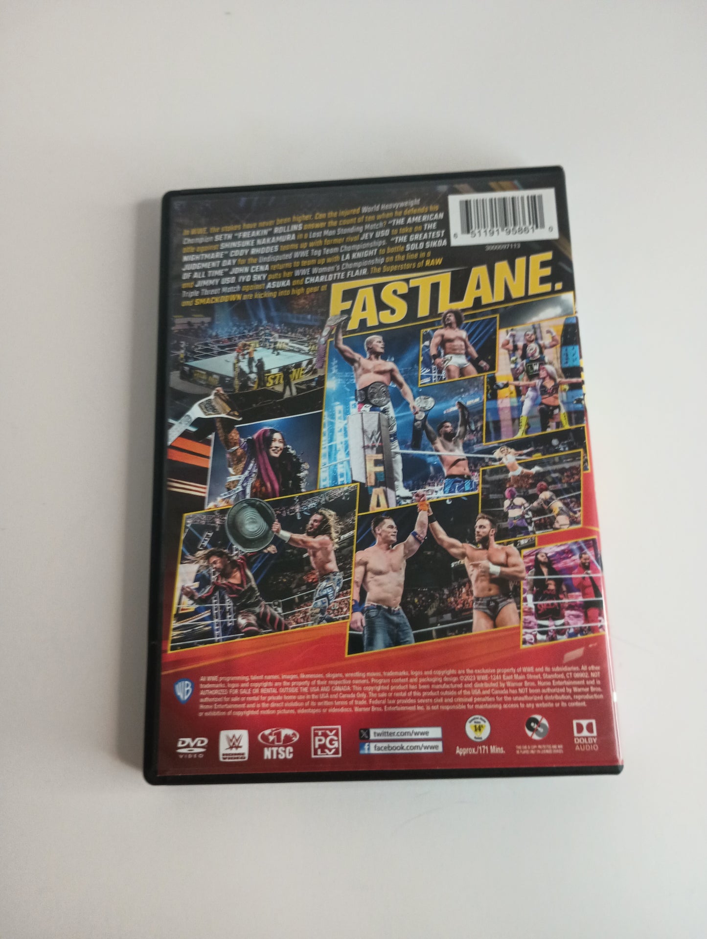 WWE Fastlane 2023 DVD