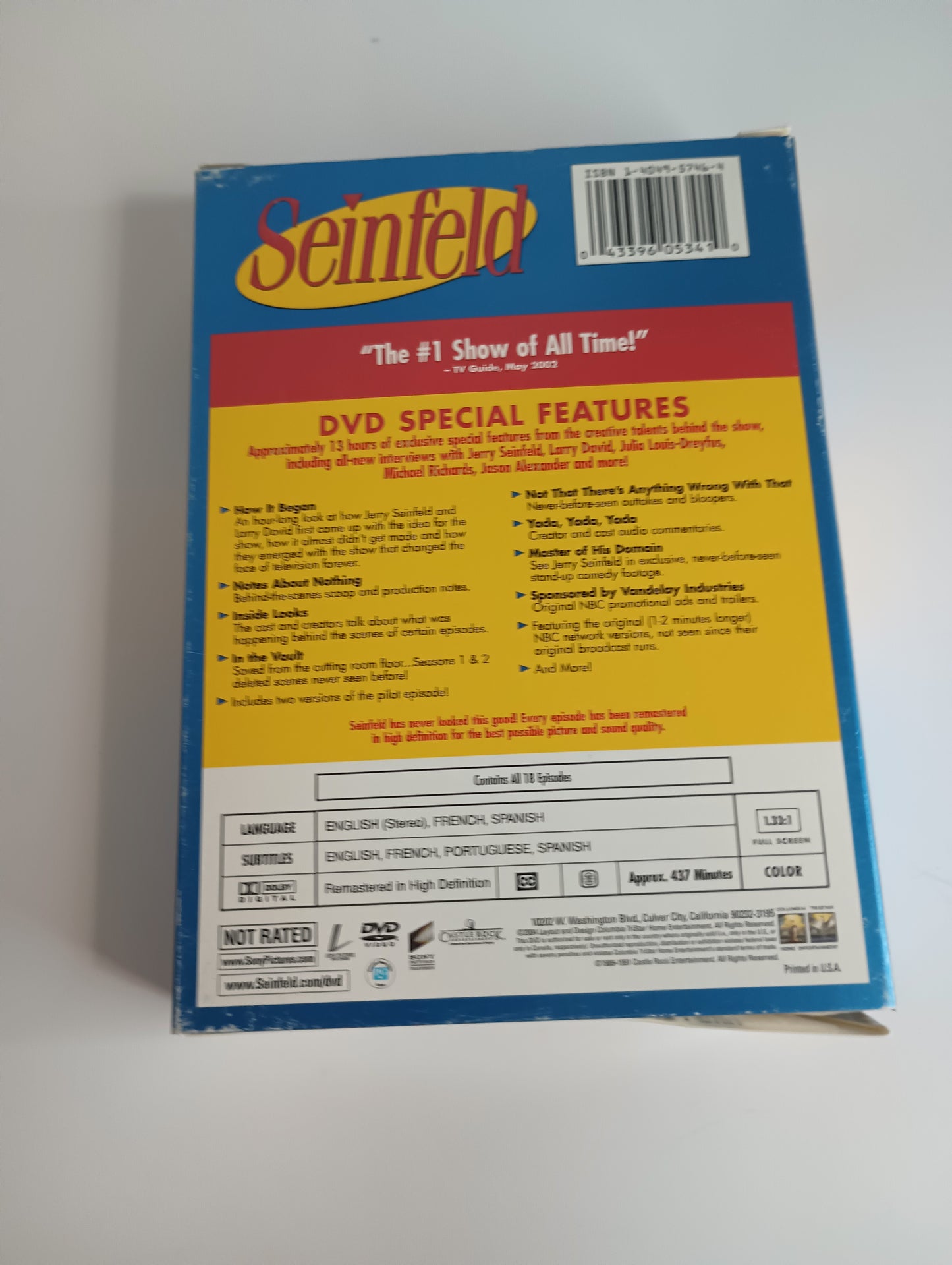 Seinfeld Seasons 1 & 2 (Boxed Gift Set) DVD