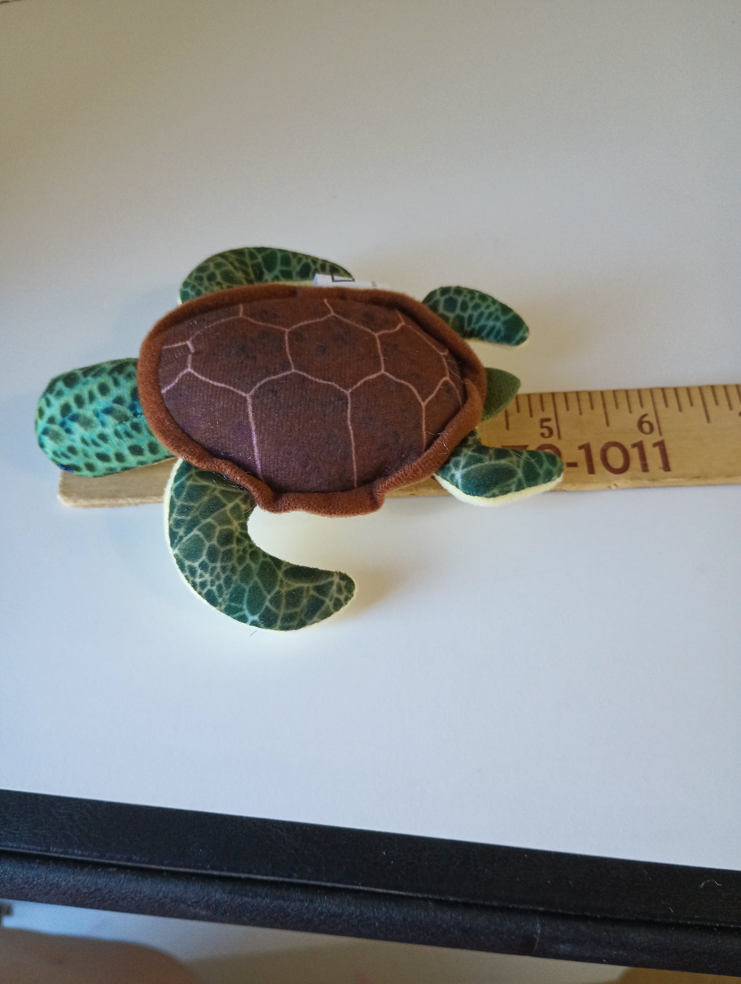 McDonald's Happy Toy Green Sea Turtle #4 - 2018 National Geographic 5"