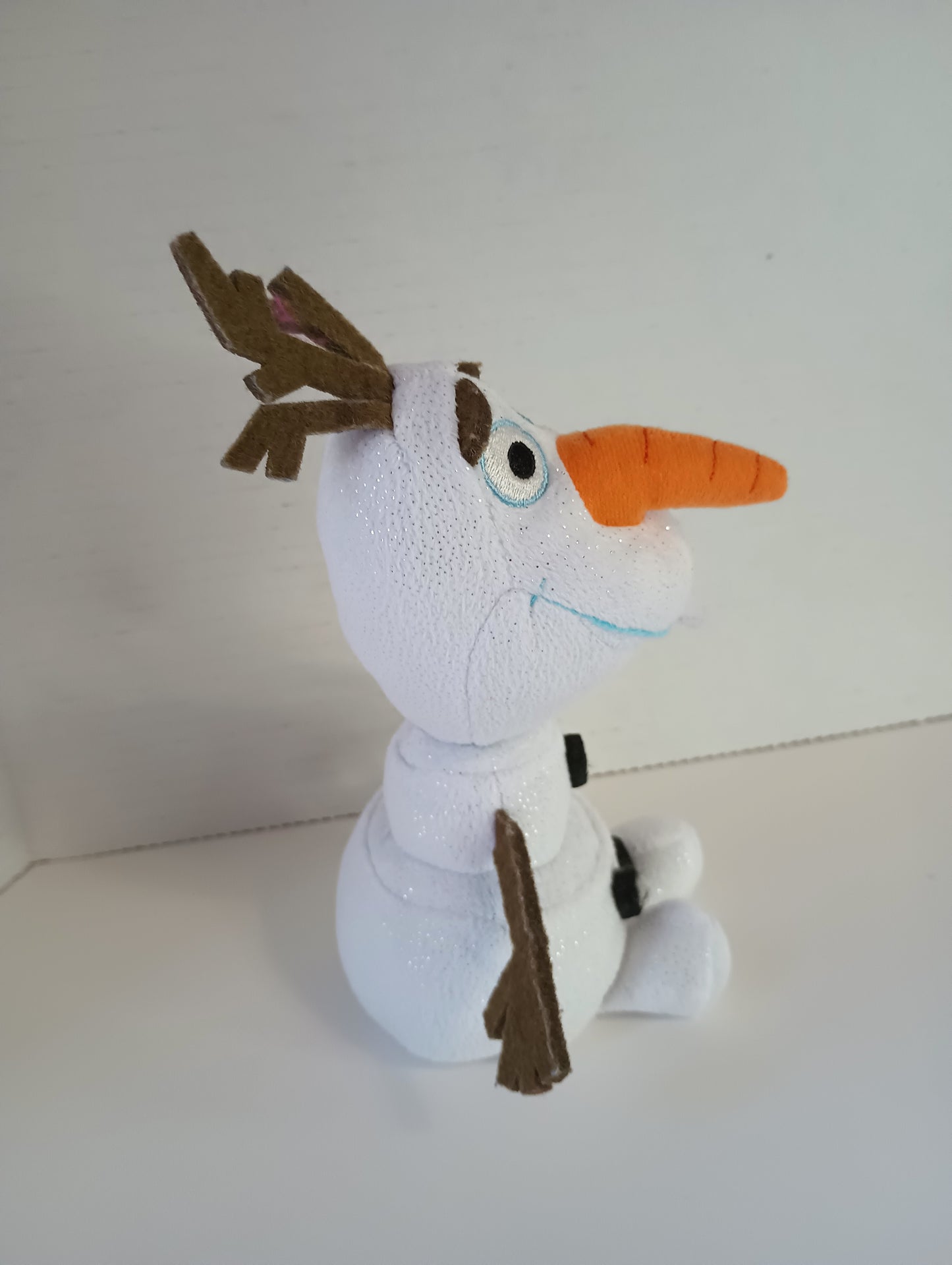 DISNEY TY Sparkle Olaf Beanie Baby 8"