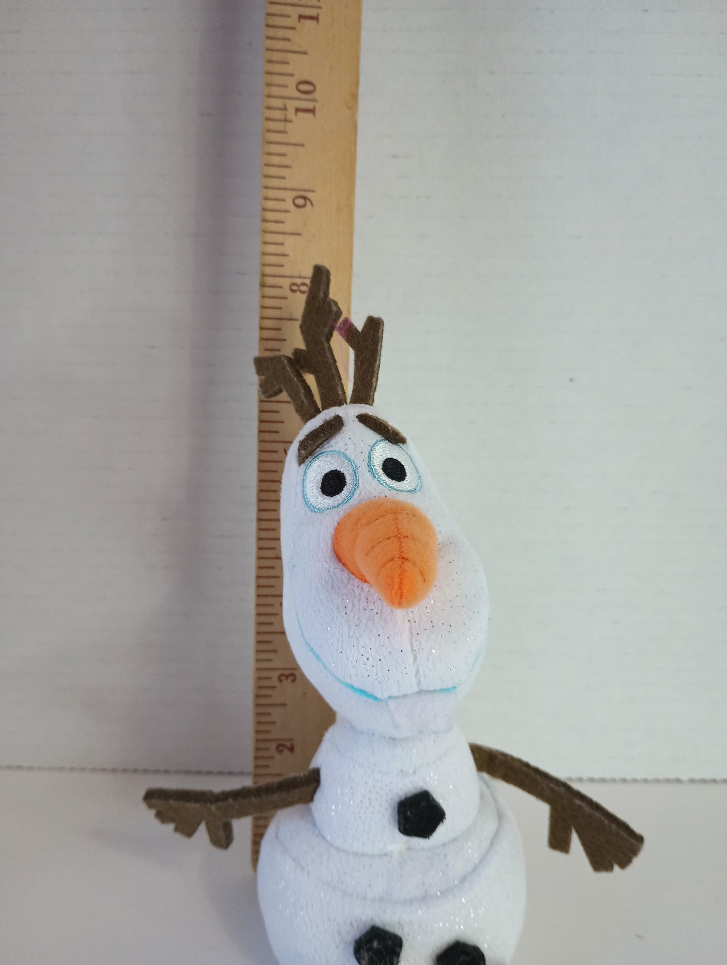 DISNEY TY Sparkle Olaf Beanie Baby 8"