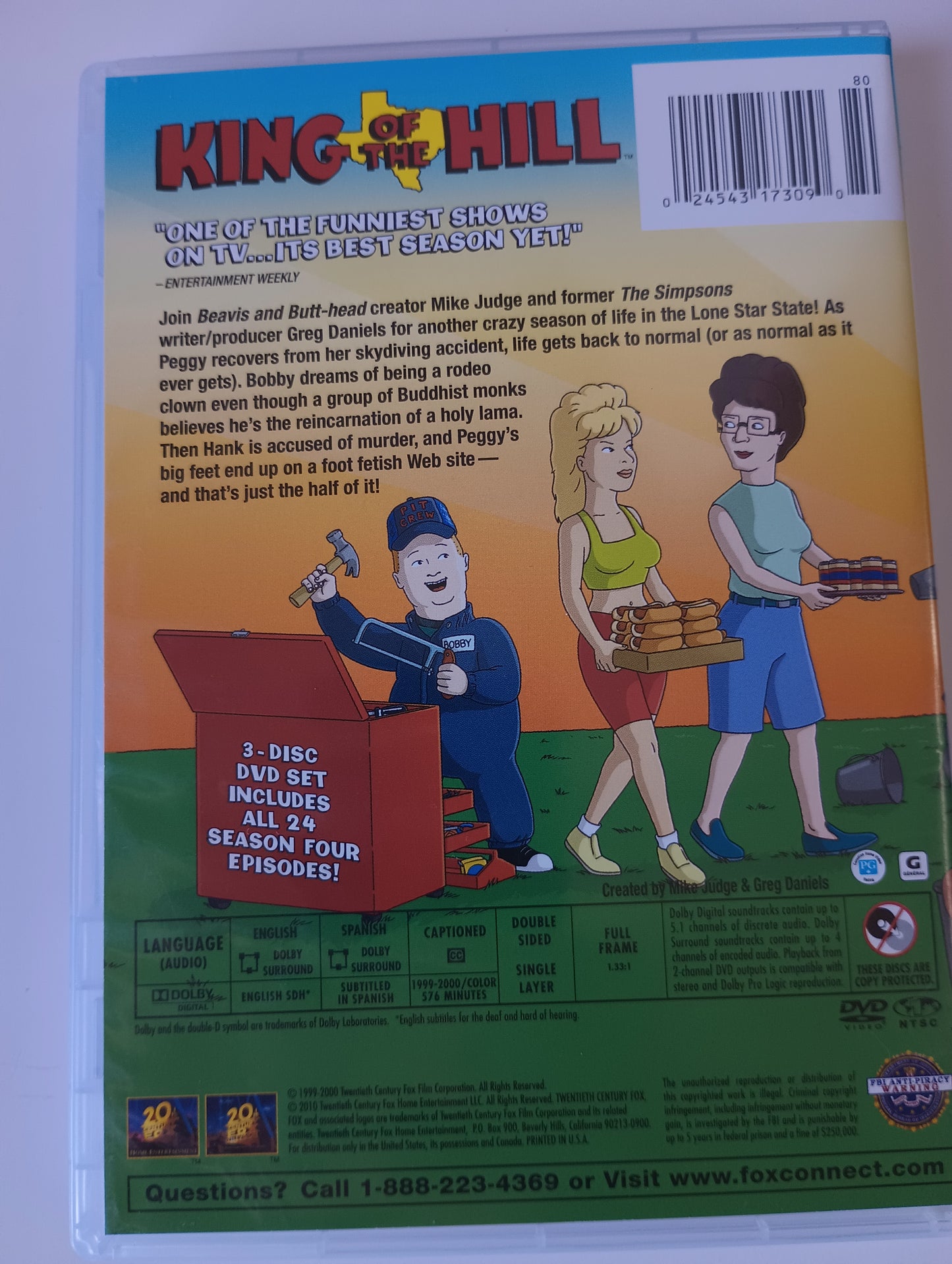 King of  the Hill The Complete Fourth Season DVD