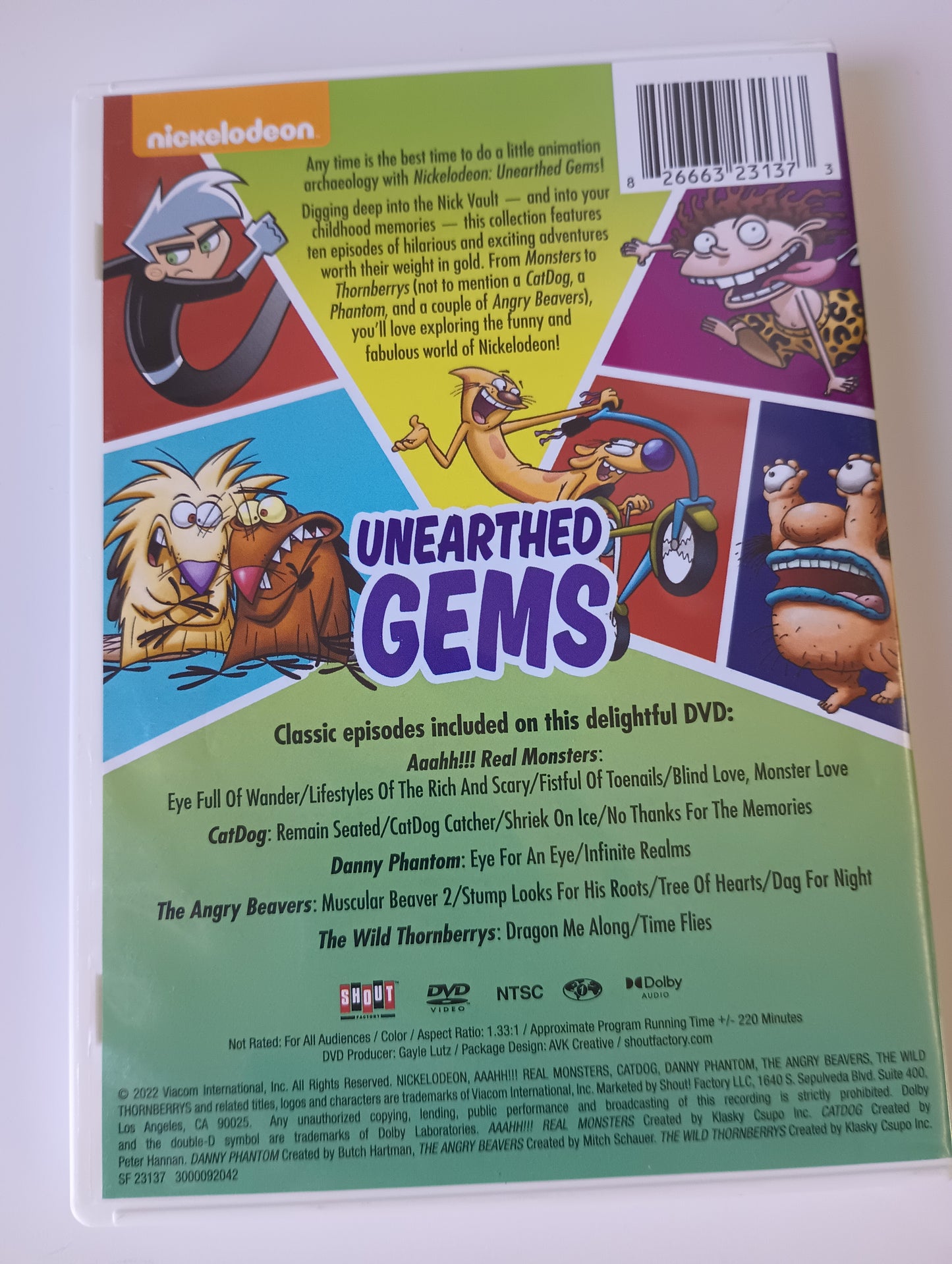 NICKELODEON Unearthed Gems DVD