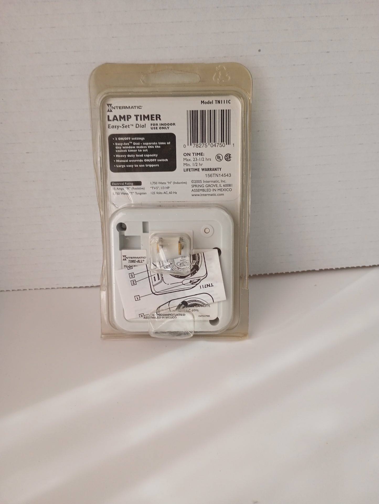 INTERMATIC Lamp Timer Model TN111C