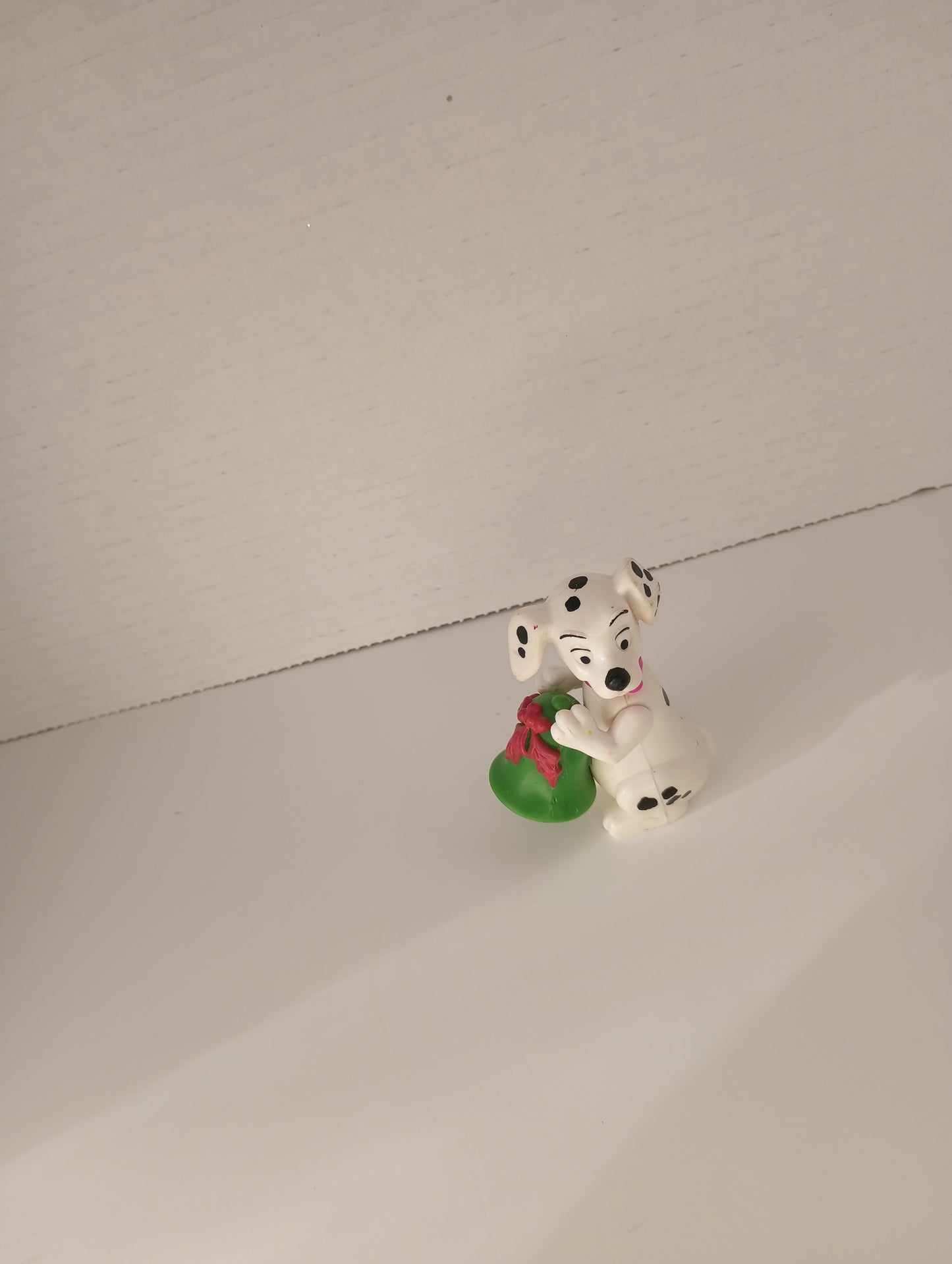 DISNEY 101 Dalmations Christmas Pup Holding a Bell