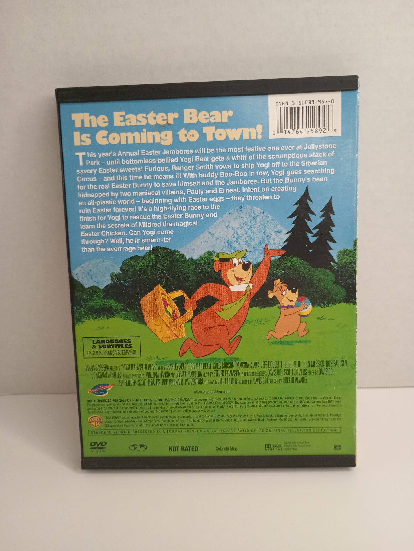 YOGI THE EASTER BEAR DVD