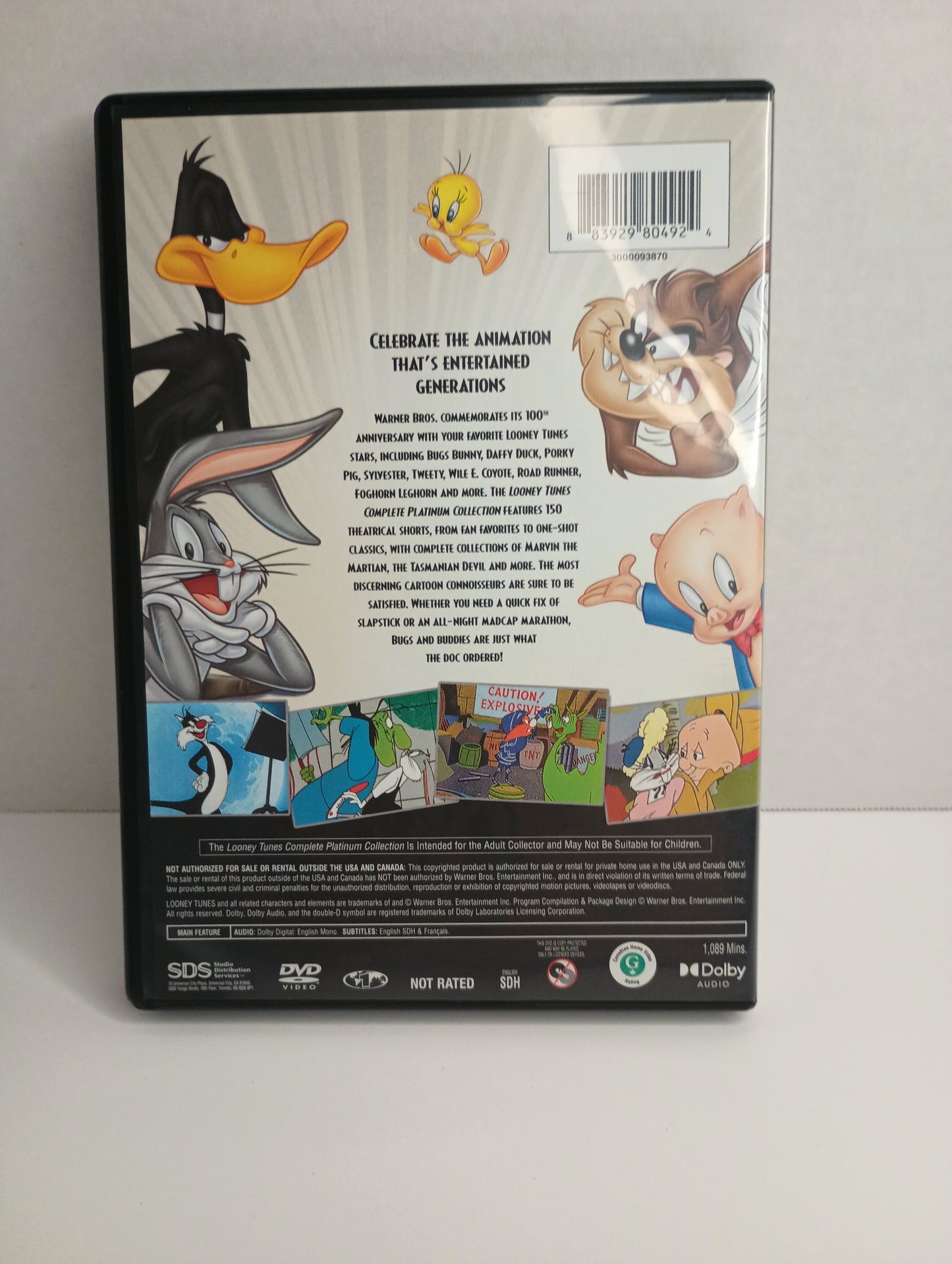 LOONEY TUNES COMPLETE PLATINUM COLLECTION DVD