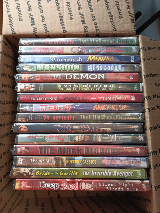 Lot of New Horror Movies DVD