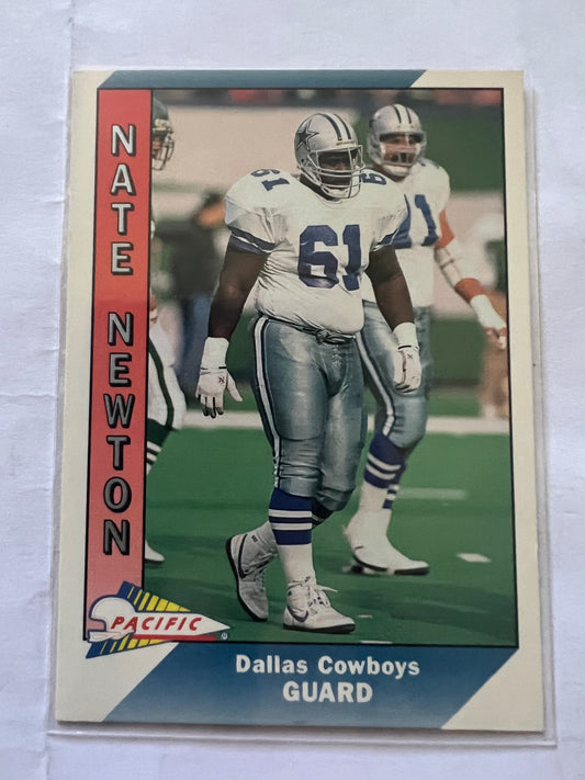 Nate Newton Dallas Cowboys #101 - 1991 Pacific