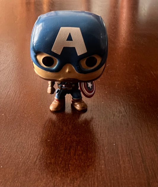 Funko Pocket Pop Marvel Captain America Bobblehead