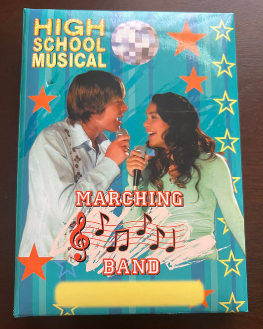 Disney High School Musical Marching Band Personalized Stationery Diary/Journal