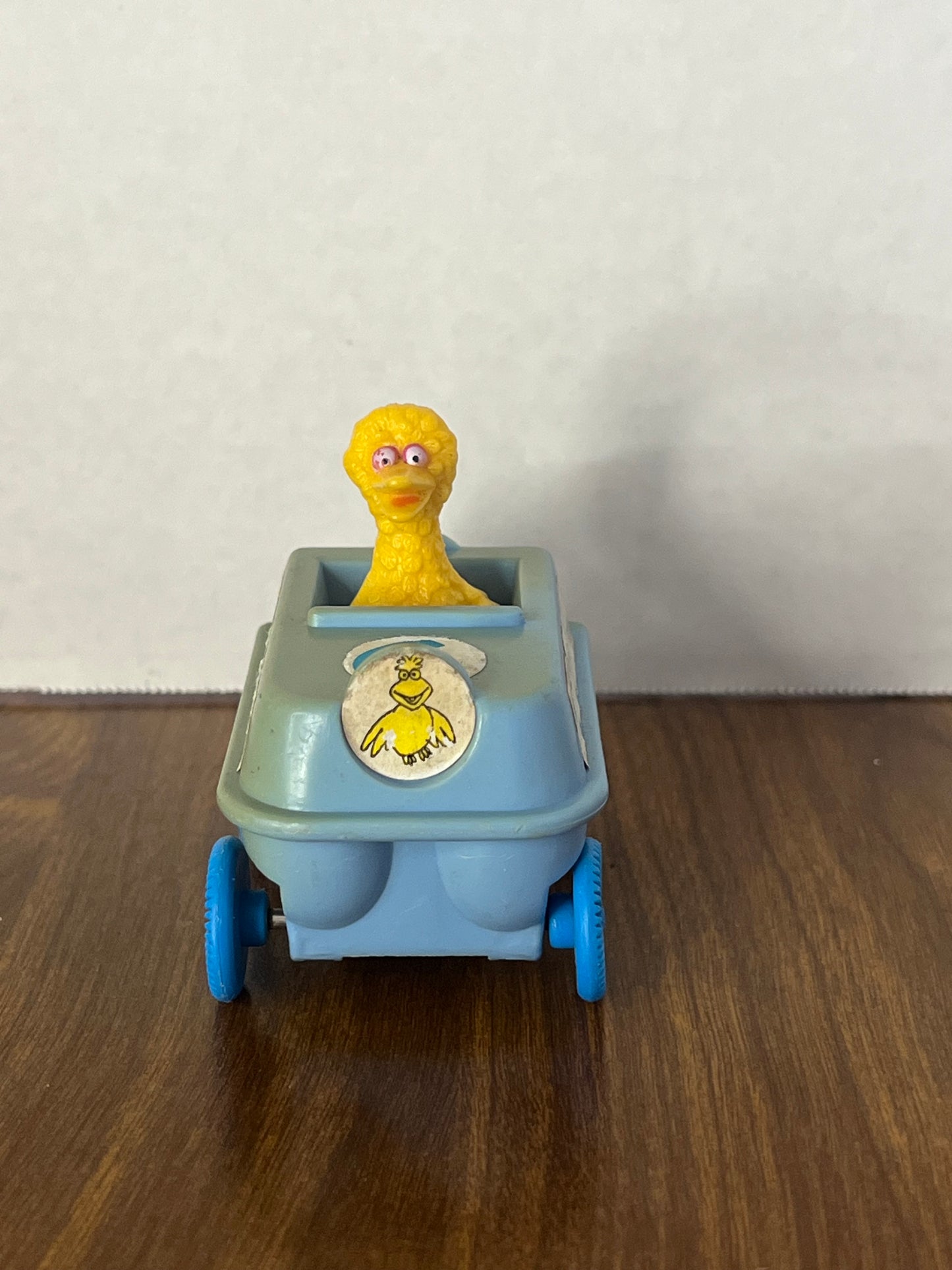 Sesame Street Soap Box Racer Big Bird in an "Egg Powered" Car - 1978 Muppet, Inc.