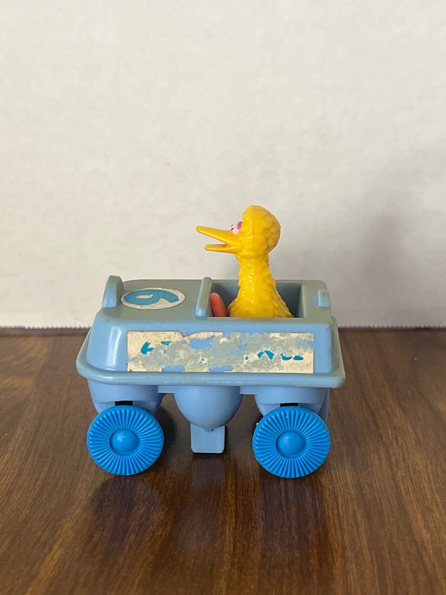 Sesame Street Soap Box Racer Big Bird in an "Egg Powered" Car - 1978 Muppet, Inc.