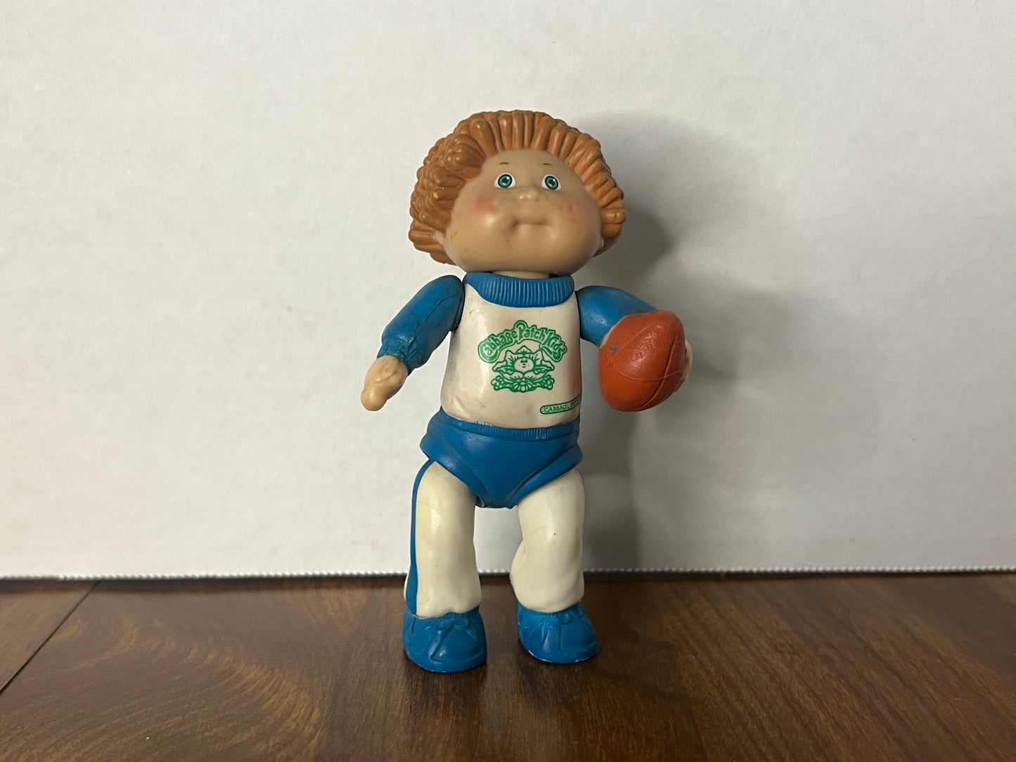 Cabbage Patch Kids Poseable Figure Boy Football - 1984 Original Appalachian Artworks