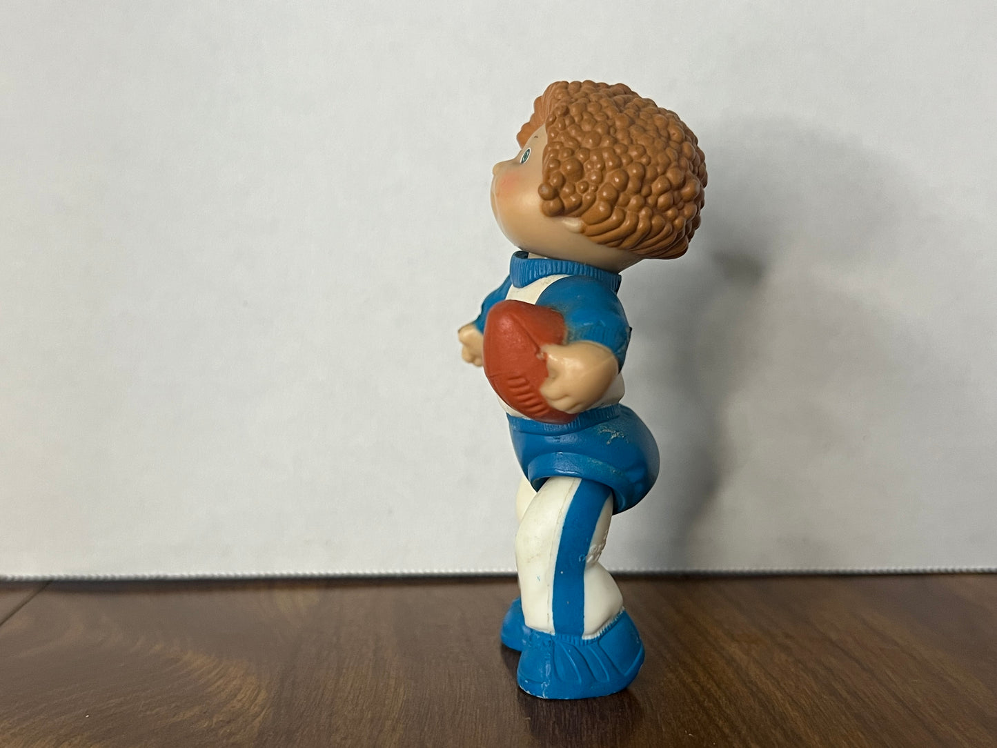 Cabbage Patch Kids Poseable Figure Boy Football - 1984 Original Appalachian Artworks