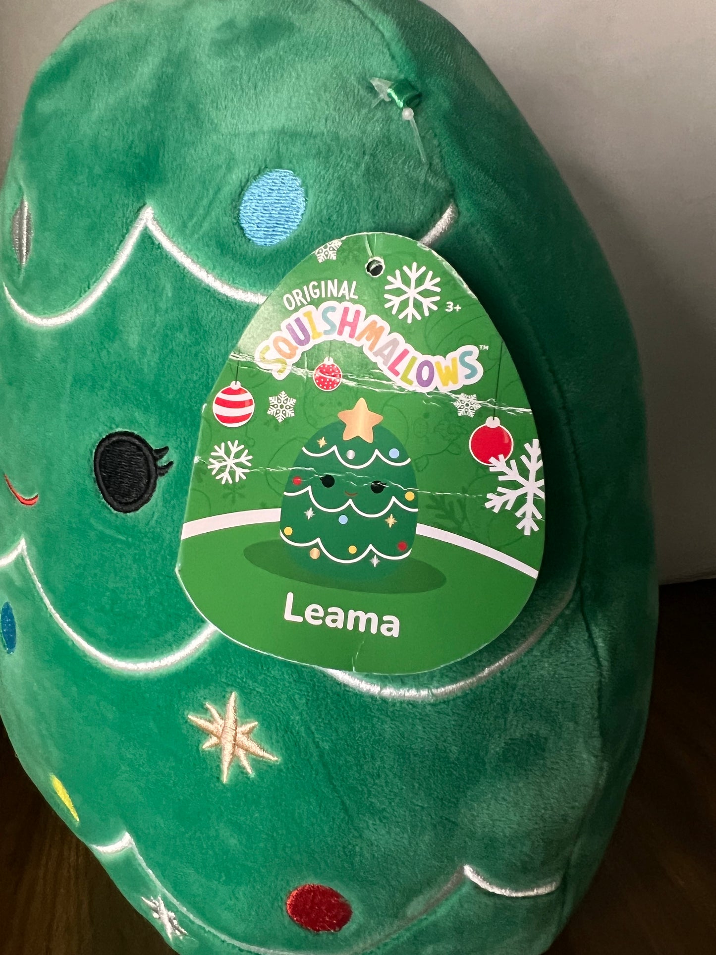 Squishmallows 12" Leama The Christmas Tree - 2022 Kelly Toy