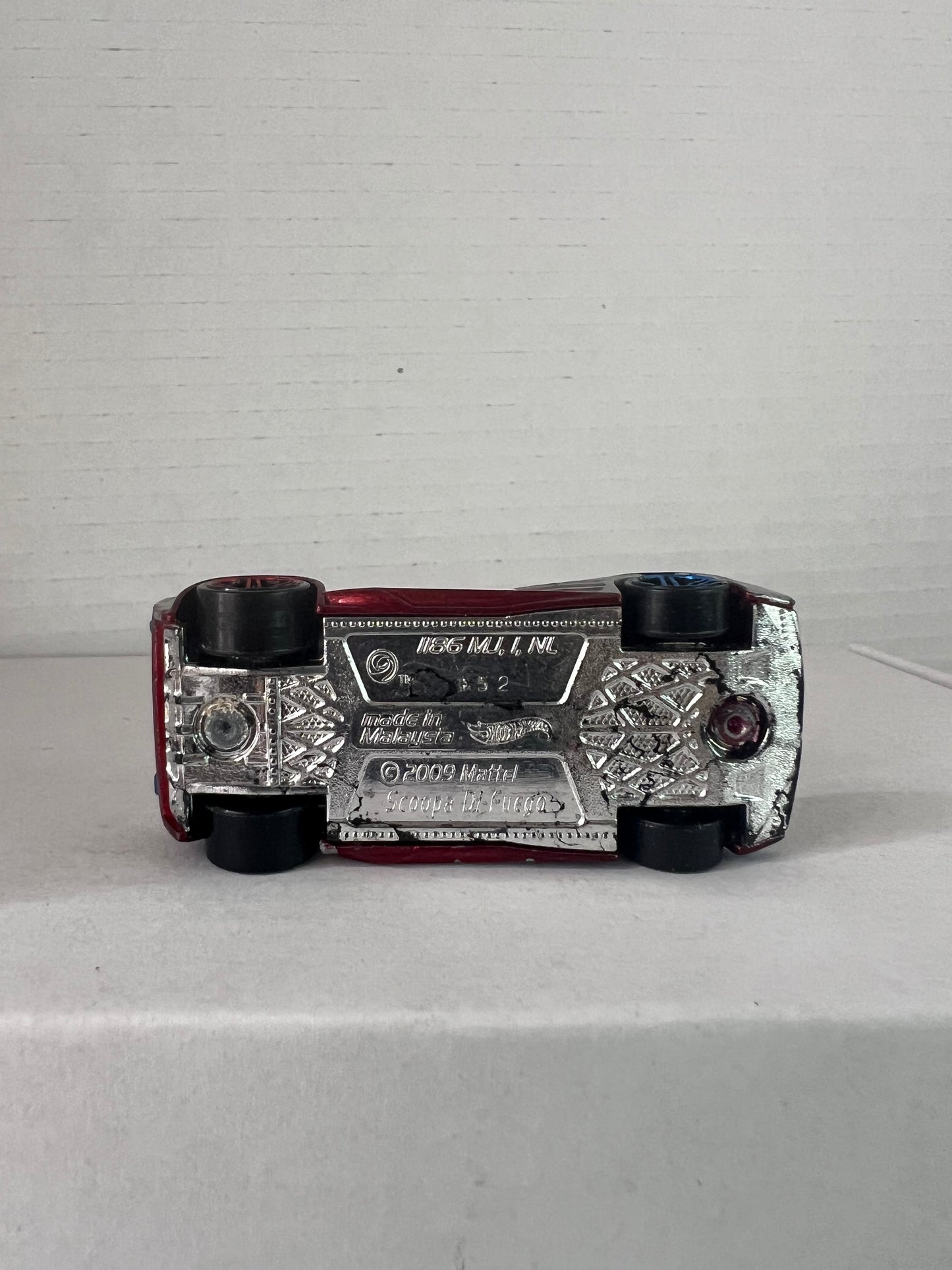 Hot Wheels Scoopa Di Fuego - HW Stunt (2013) 082/250 Red