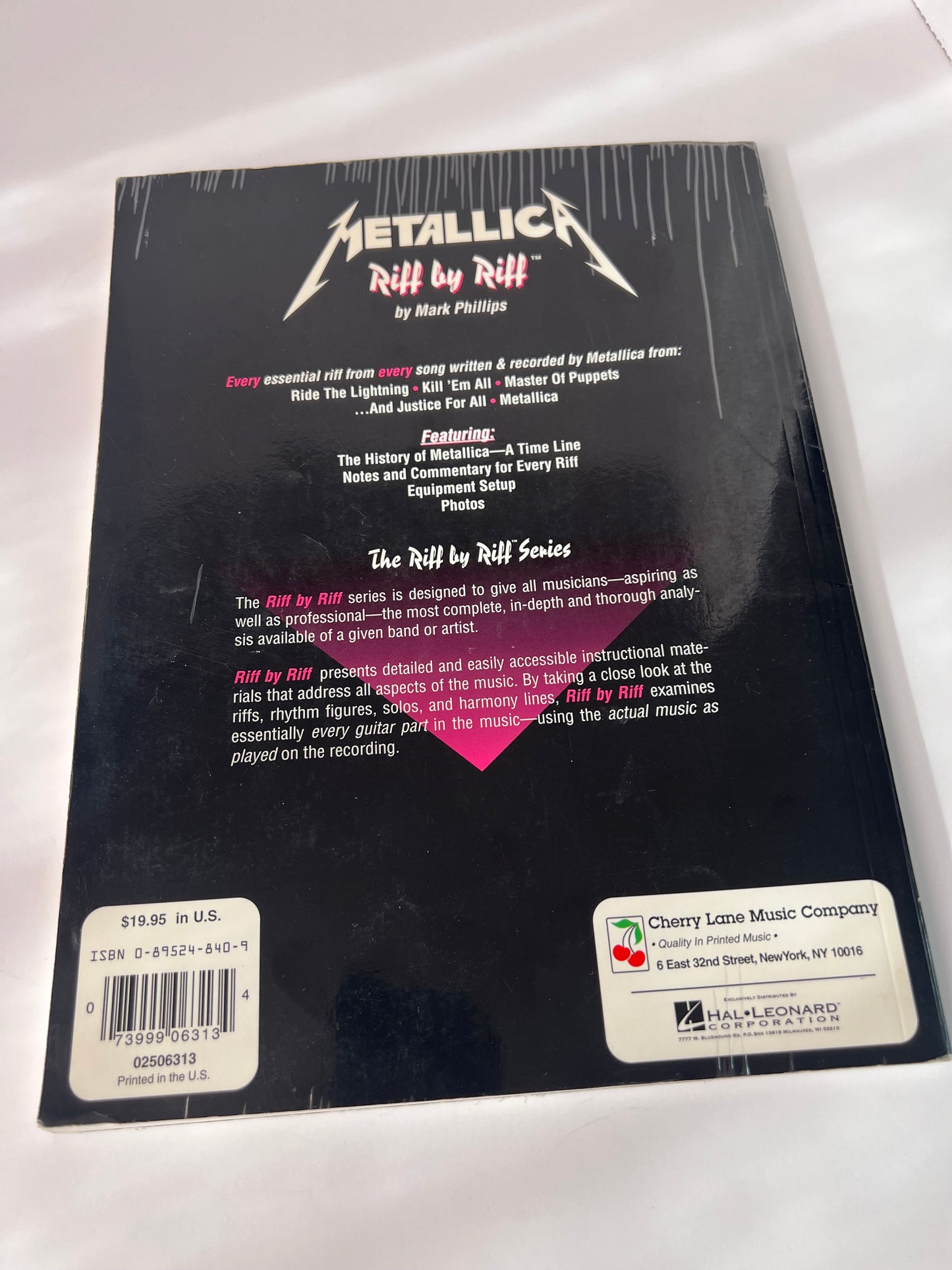 Metallic Riff by Riff Guitar Paperback - 1994