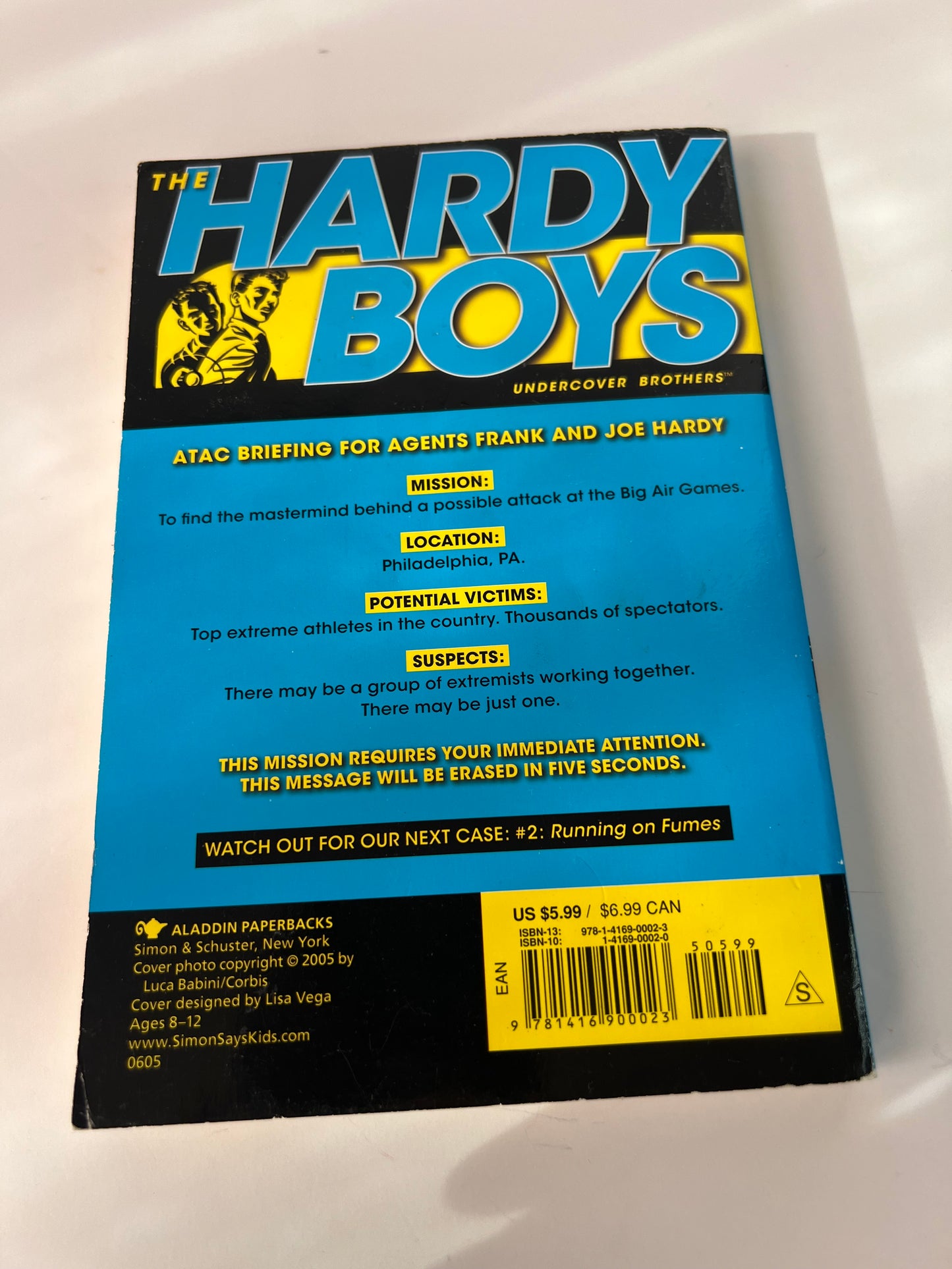 Extreme Danger Hardy Boys: Undercover Brothers, No. 1 by Franklin W. Dixon Paperback - 2005