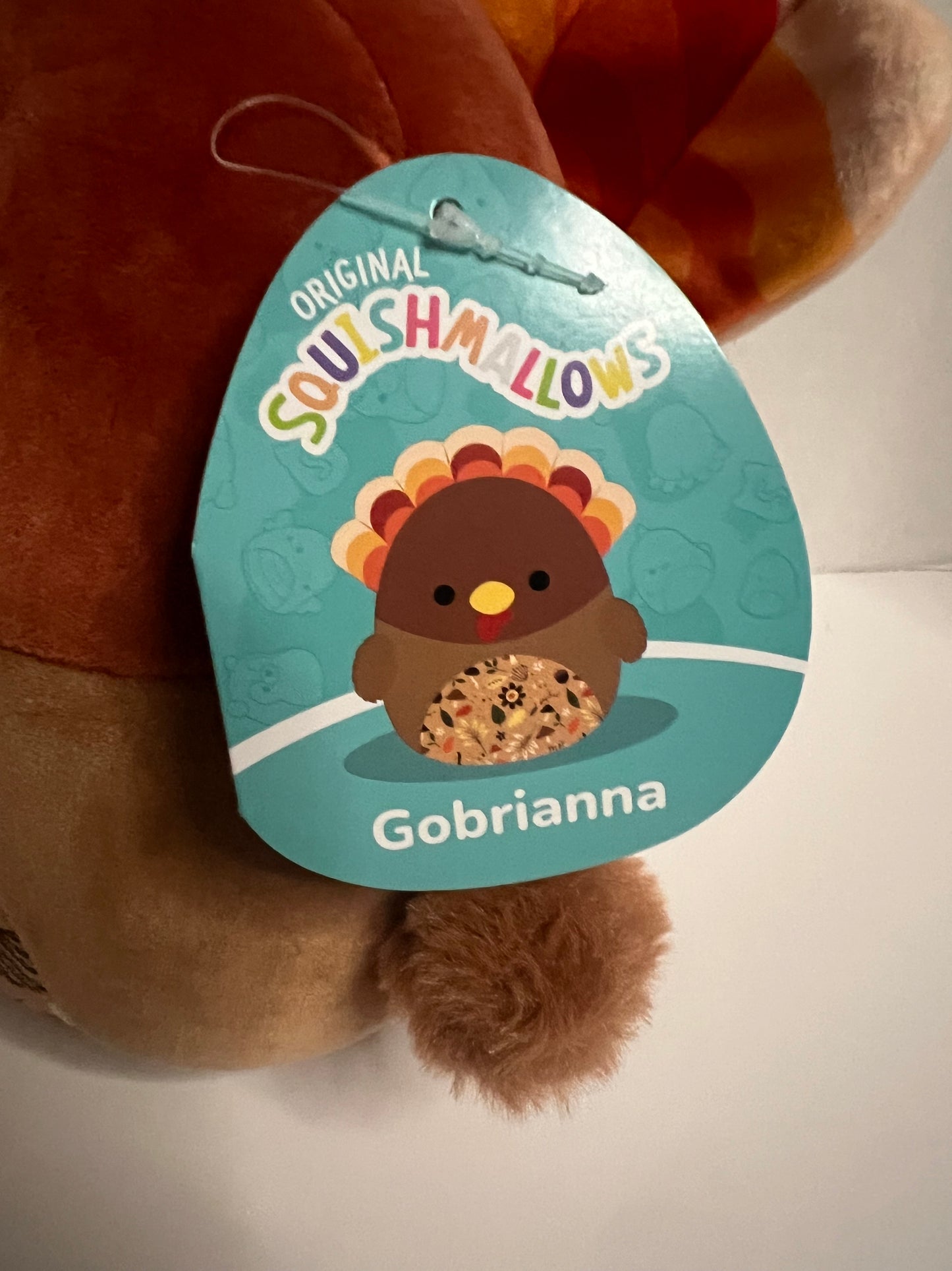 Squishmallows 8" Gobrianna the Turkey - 2024 Kelly Toy