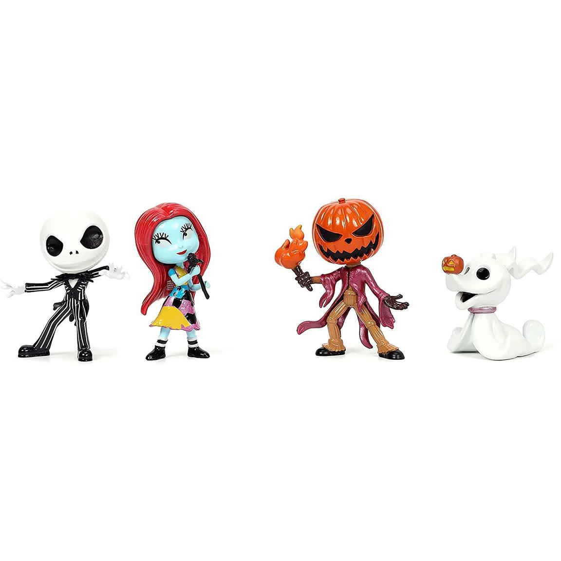 Jada Toys Nightmare Before Christmas Metalfig 2.5-in Action Figure Set 4-Pack